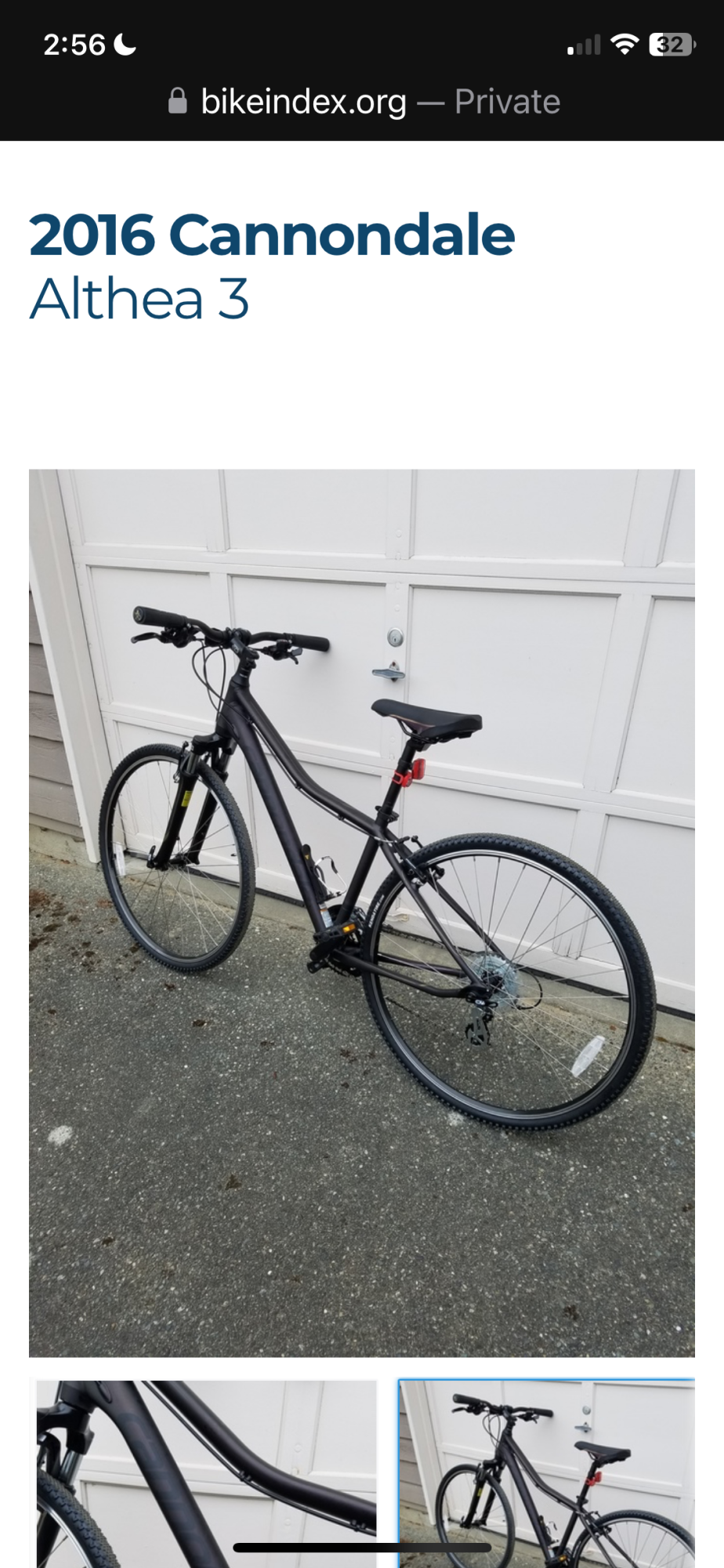 2016 Cannondale Althea Purple