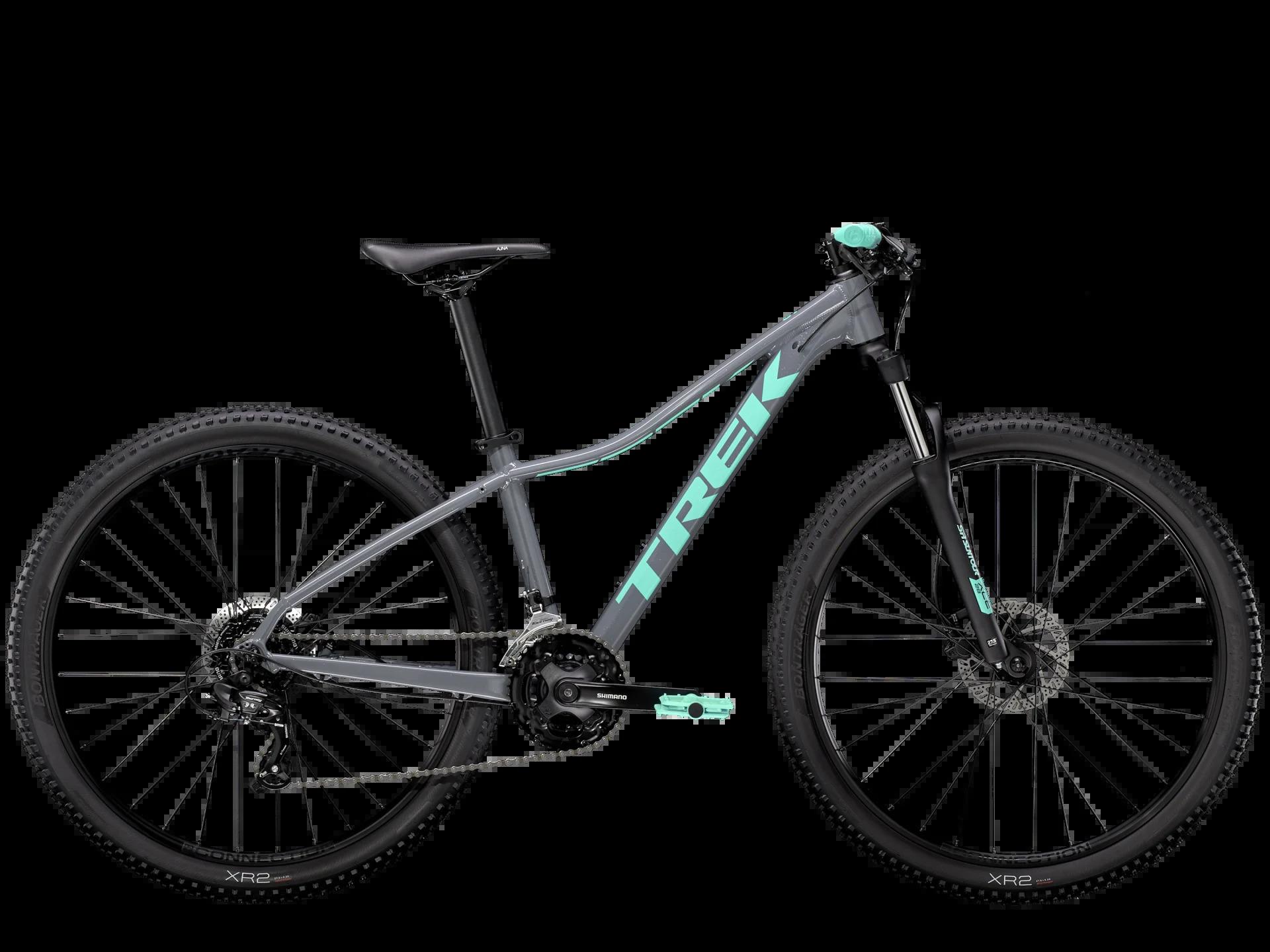 2021 Trek 1046451 Silver, gray or bare metal and Teal