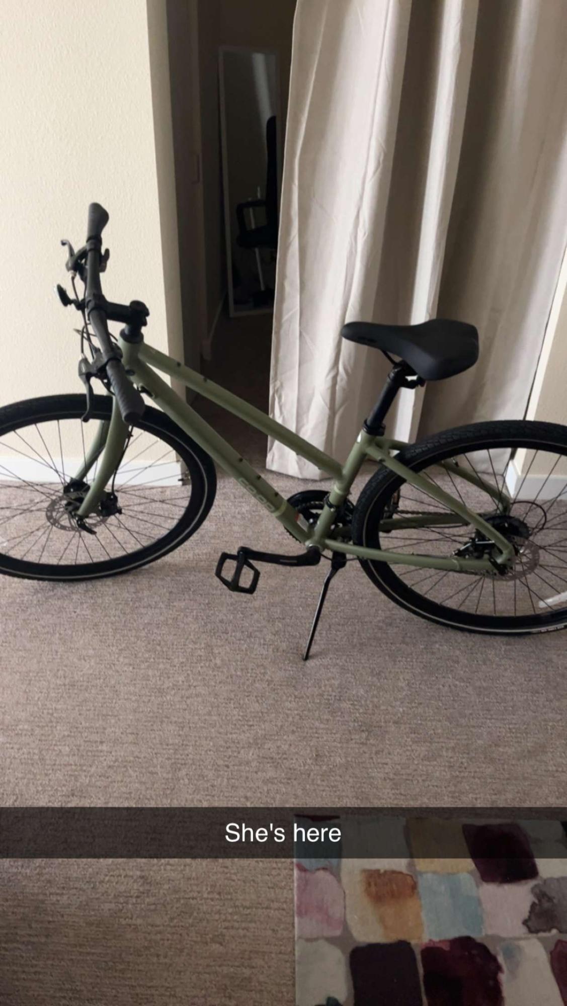 2023 REI Co-op CTY 1.1 Step through Green