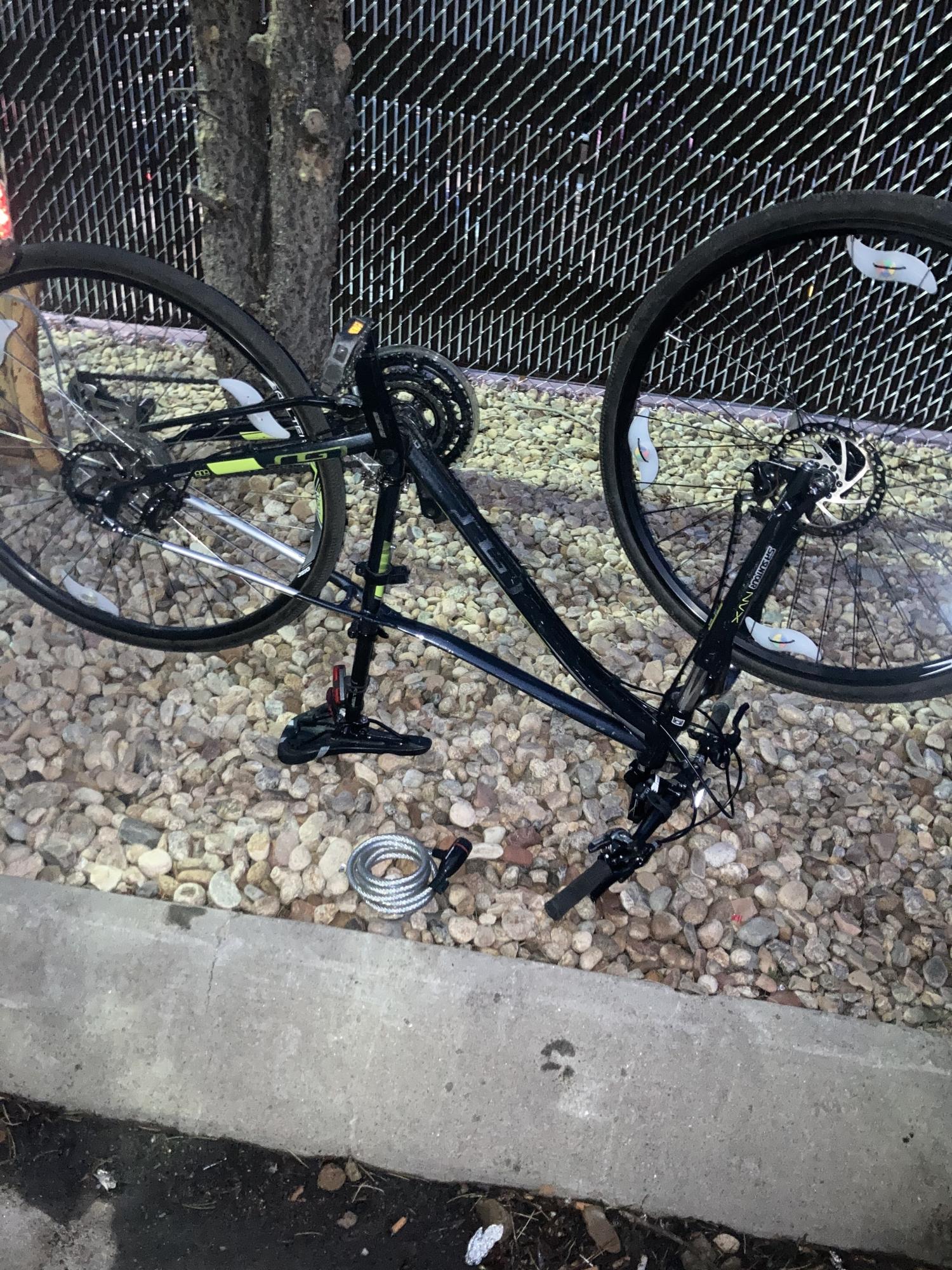 GT Bicycles 6061 4.0 Silver, gray or bare metal and Green