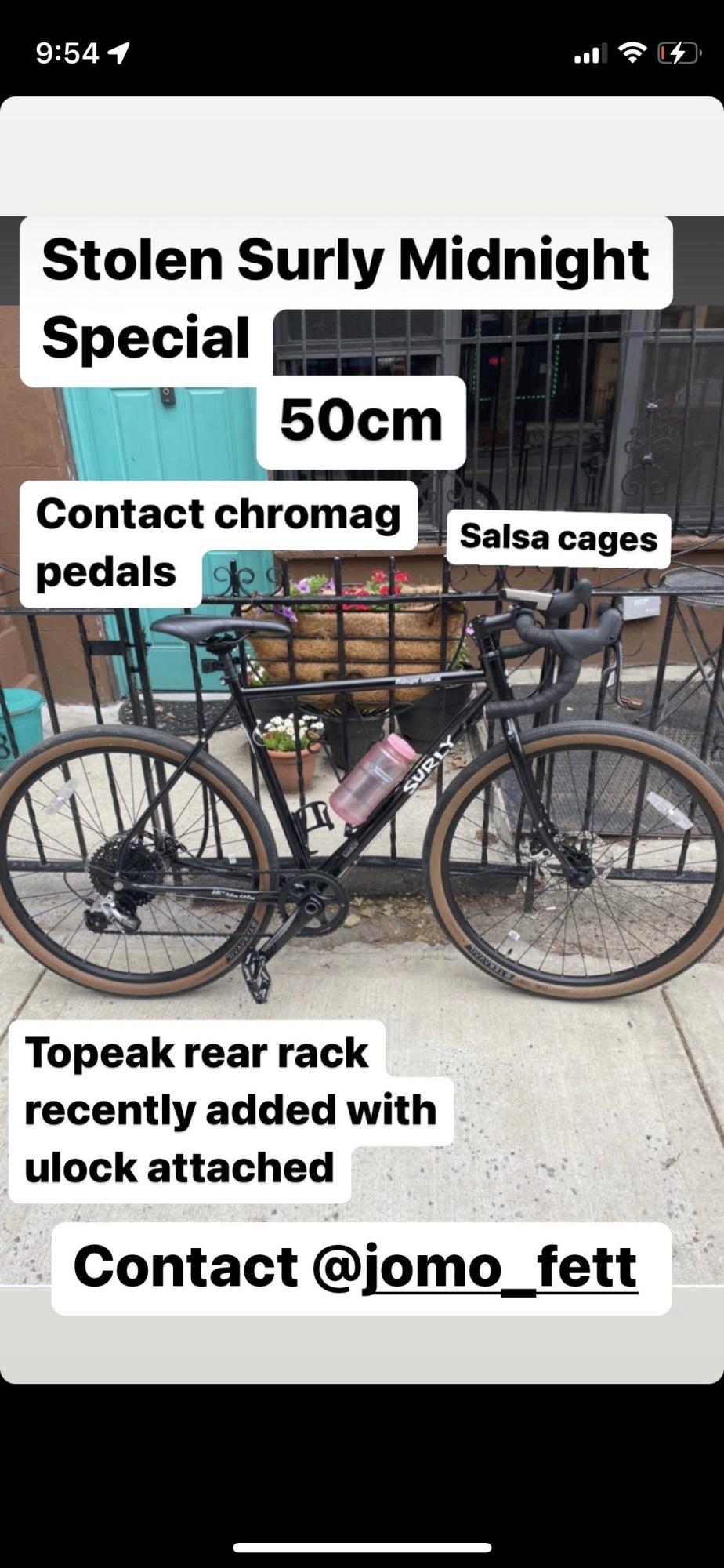 2022 Surly Midnight Special 50cm Black