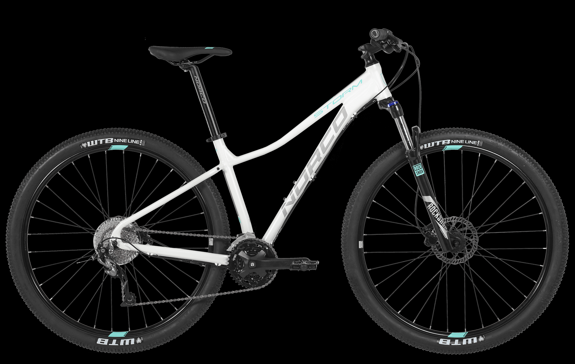2021 Norco Bikes Storm 1- Womens xsmall White and Teal