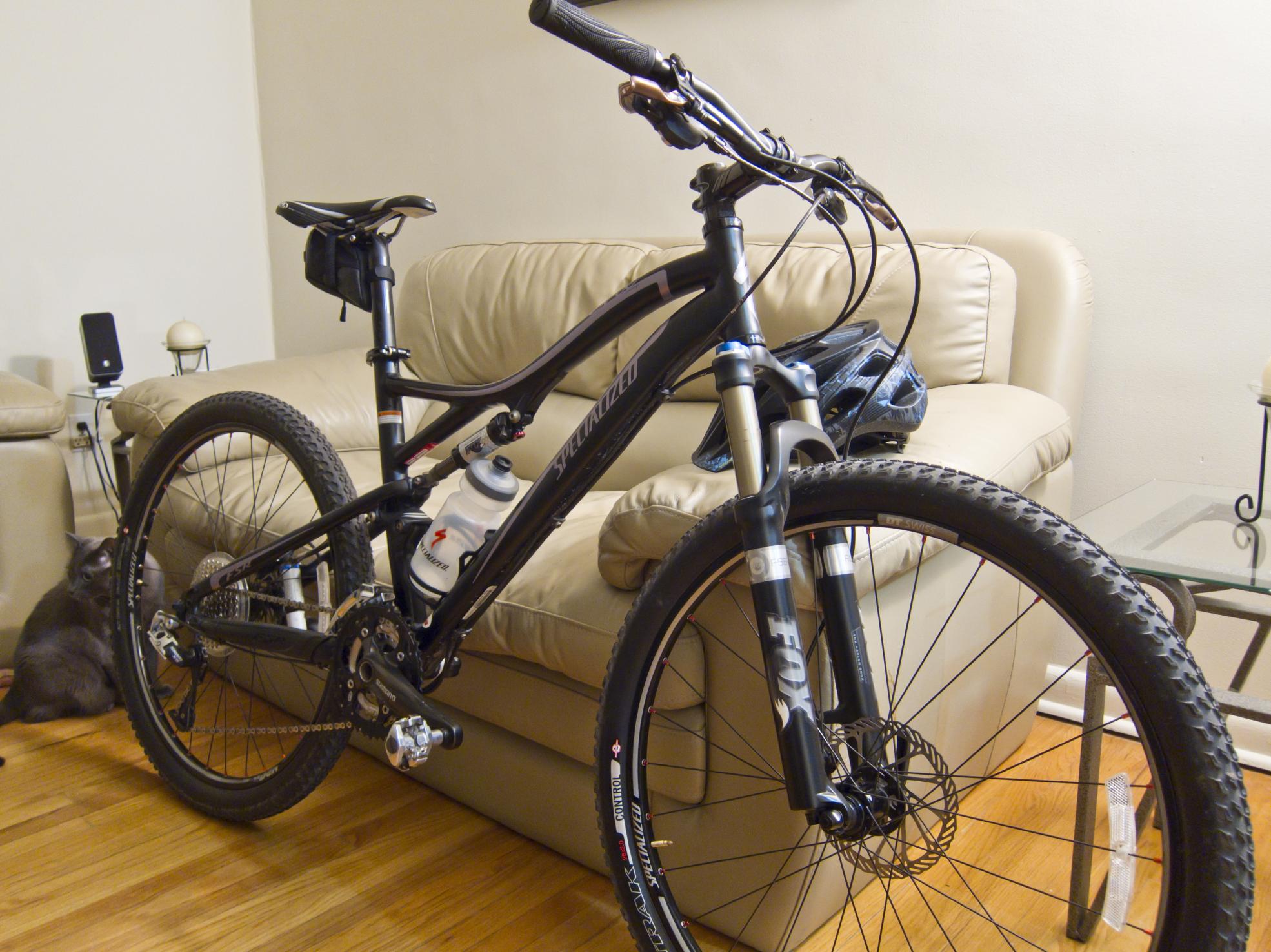 2010 Specialized Era FSR Comp Black and Purple