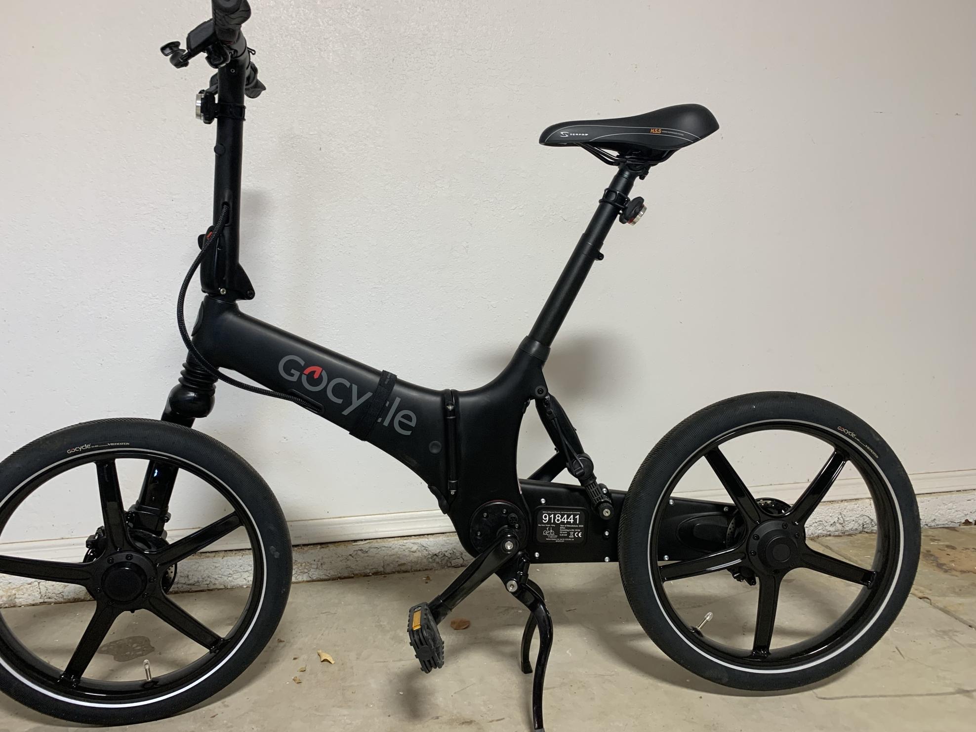 2021 Gocycle Gocycle GX bike fast folder folding Black