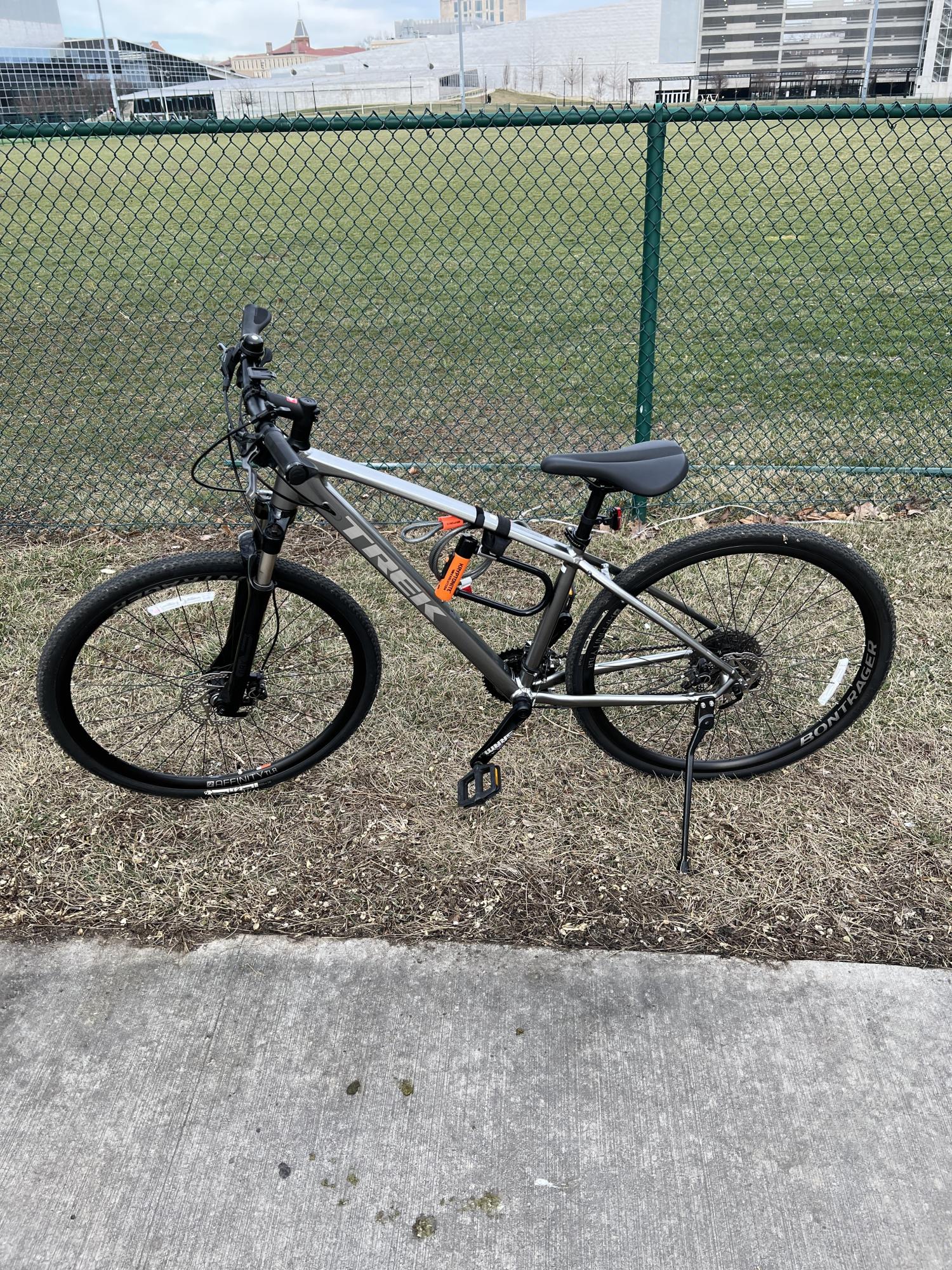 2019 Trek Dual Sport 4 Silver, gray or bare metal