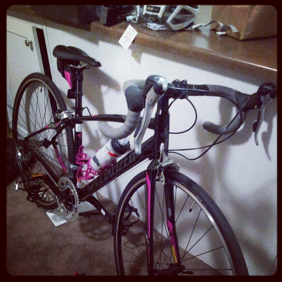 2013 Specialized Black and Pink