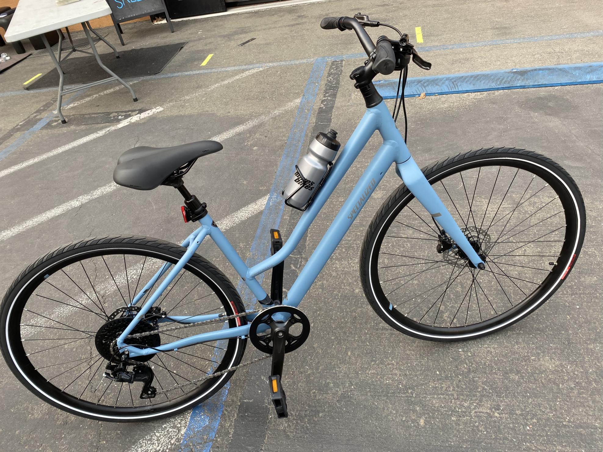 2021 Specialized Crossroads 3.0 Silver, gray or bare metal