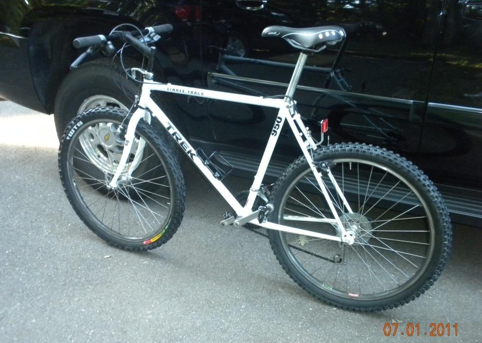 1990 Trek 950 White