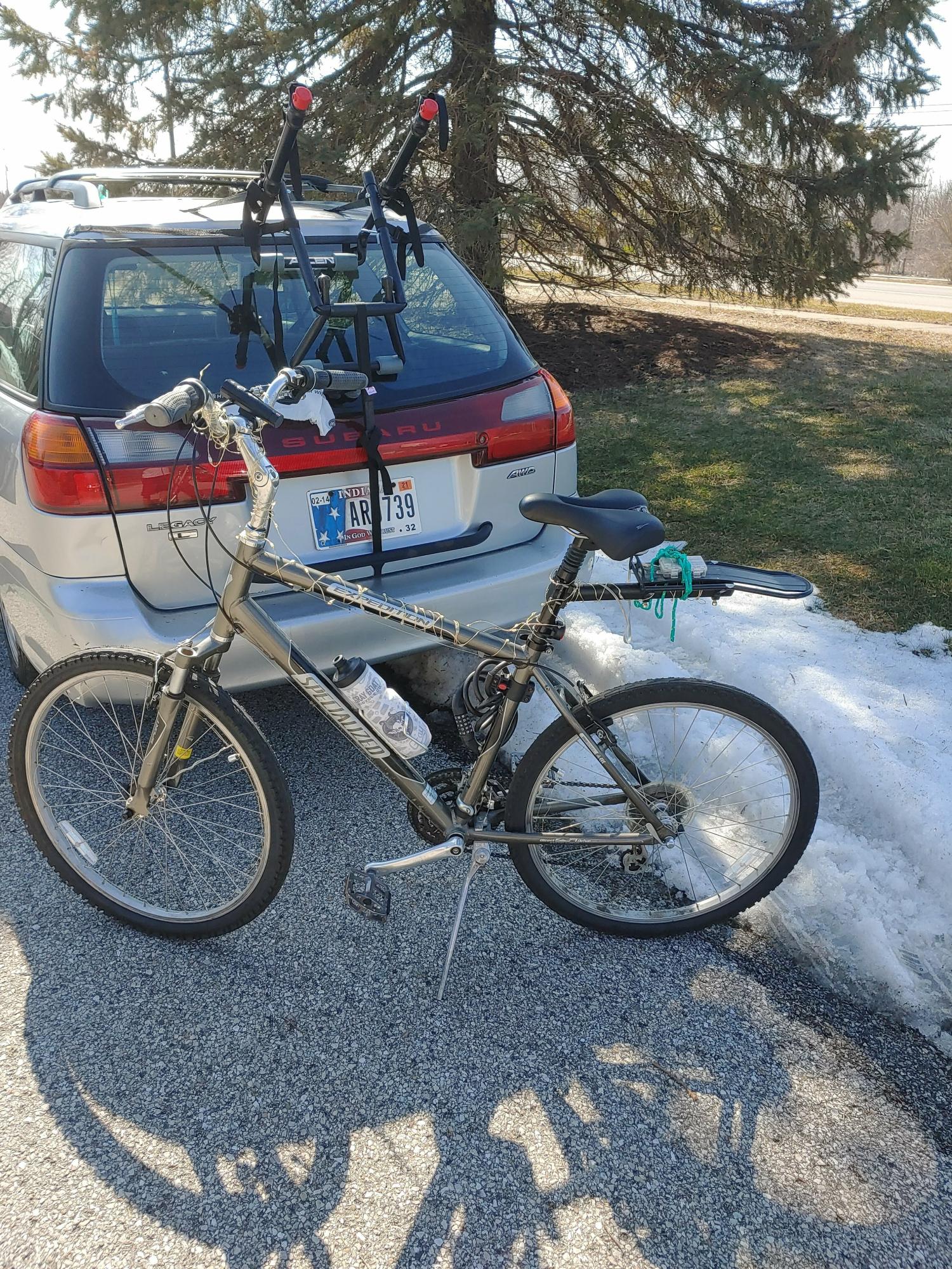 Specialized Expedition Sport Silver, gray or bare metal