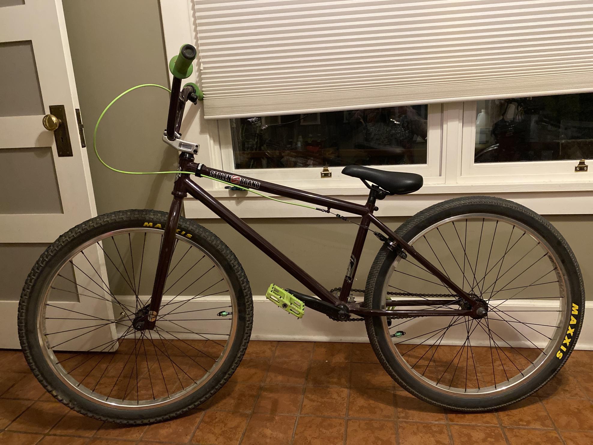 2022 Stolen Bicycle Co. Zeke Purple and Green