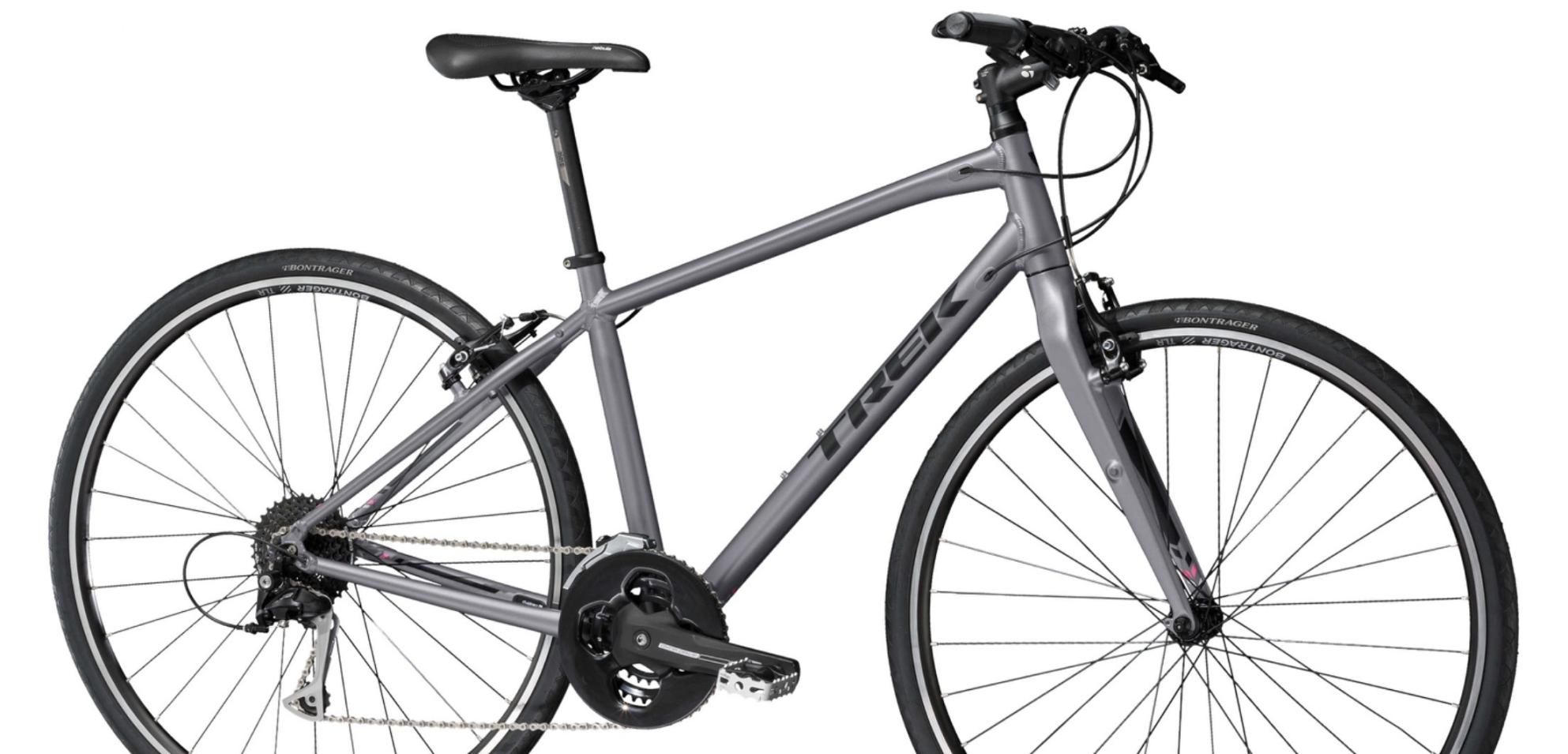 2017 Trek FX 3 Silver or Gray and Pink