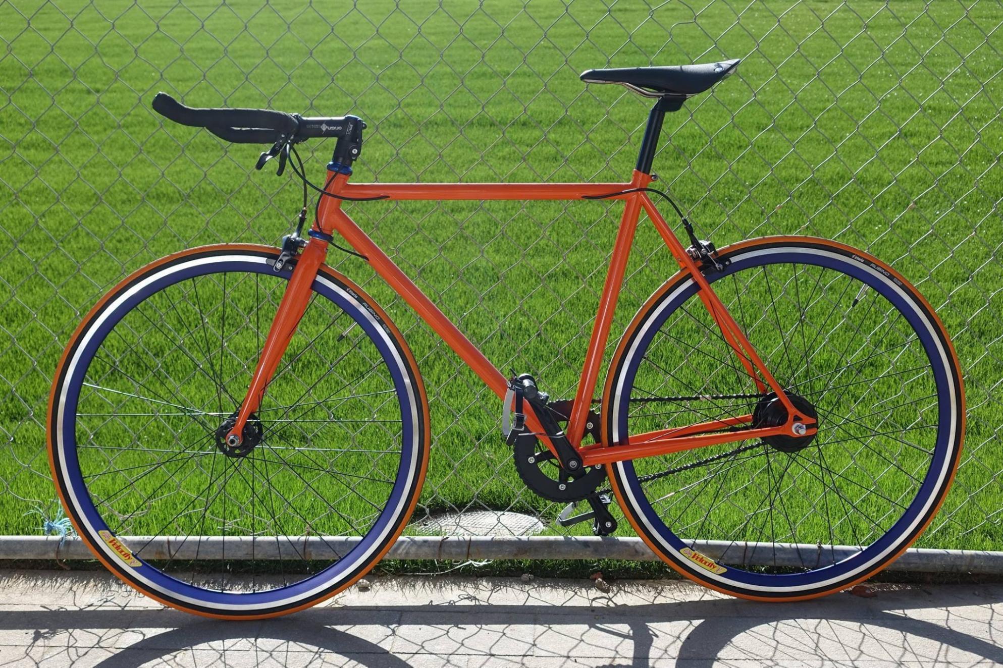 2015 Mission Bicycles Sutro Orange