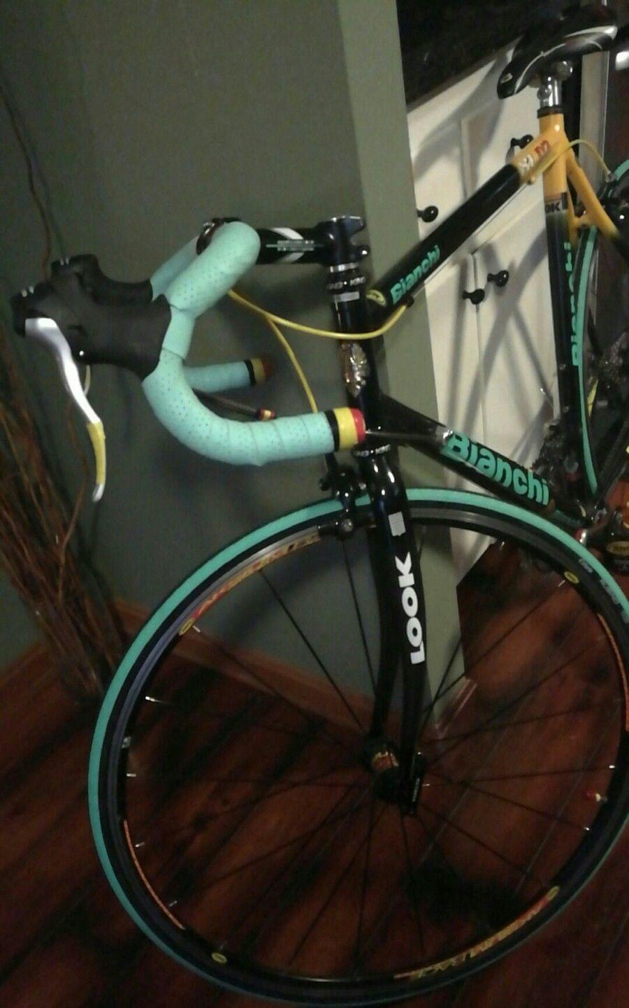 2000 Bianchi Reparto Corse Mega Pro XL Ev2 Black and Blue