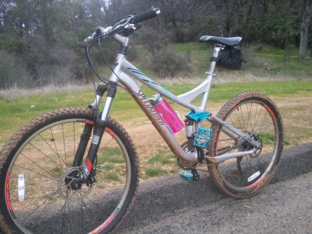 2009 Specialized MYKA FSR Comp  Black