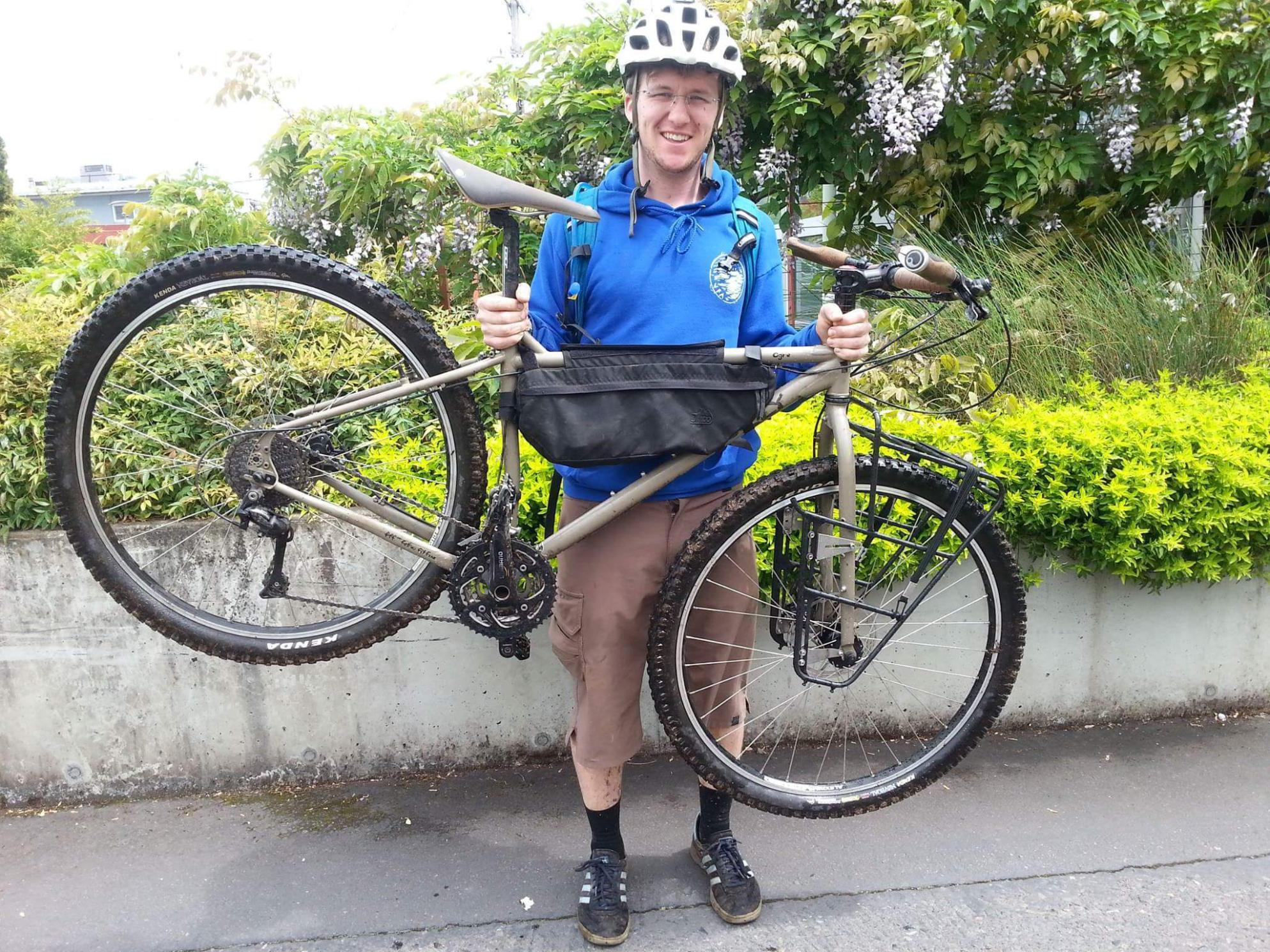 2016 Surly Ogre Yellow or Gold and Brown