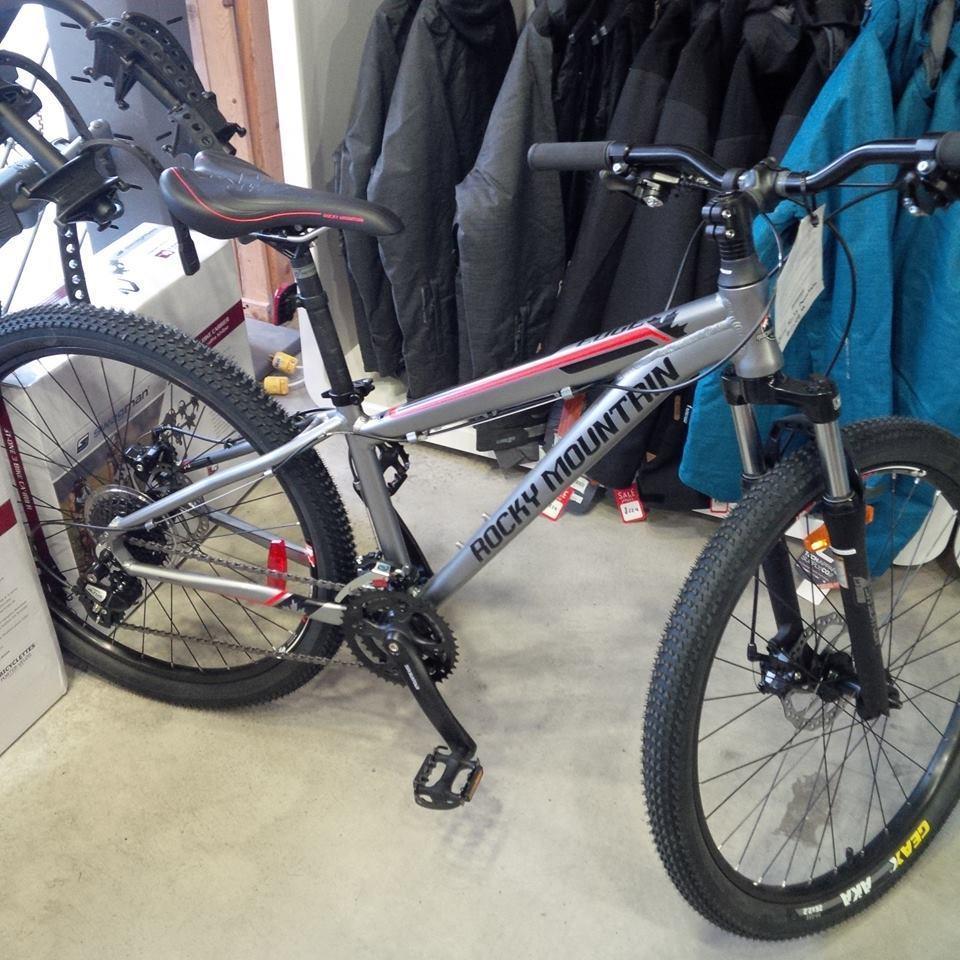 2014 Rocky Mountain Bicycles XS Silver or Gray