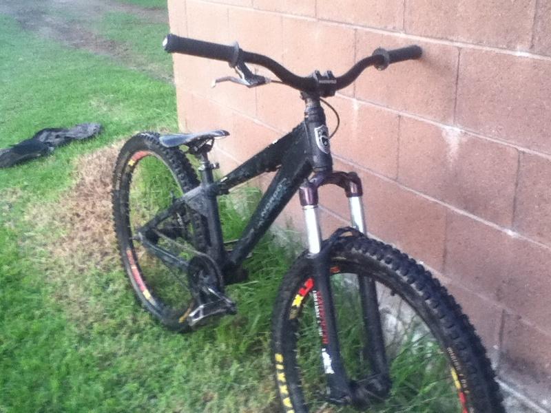 2006 Norco Bikes Ryde Black and Stickers tape or other cover-up