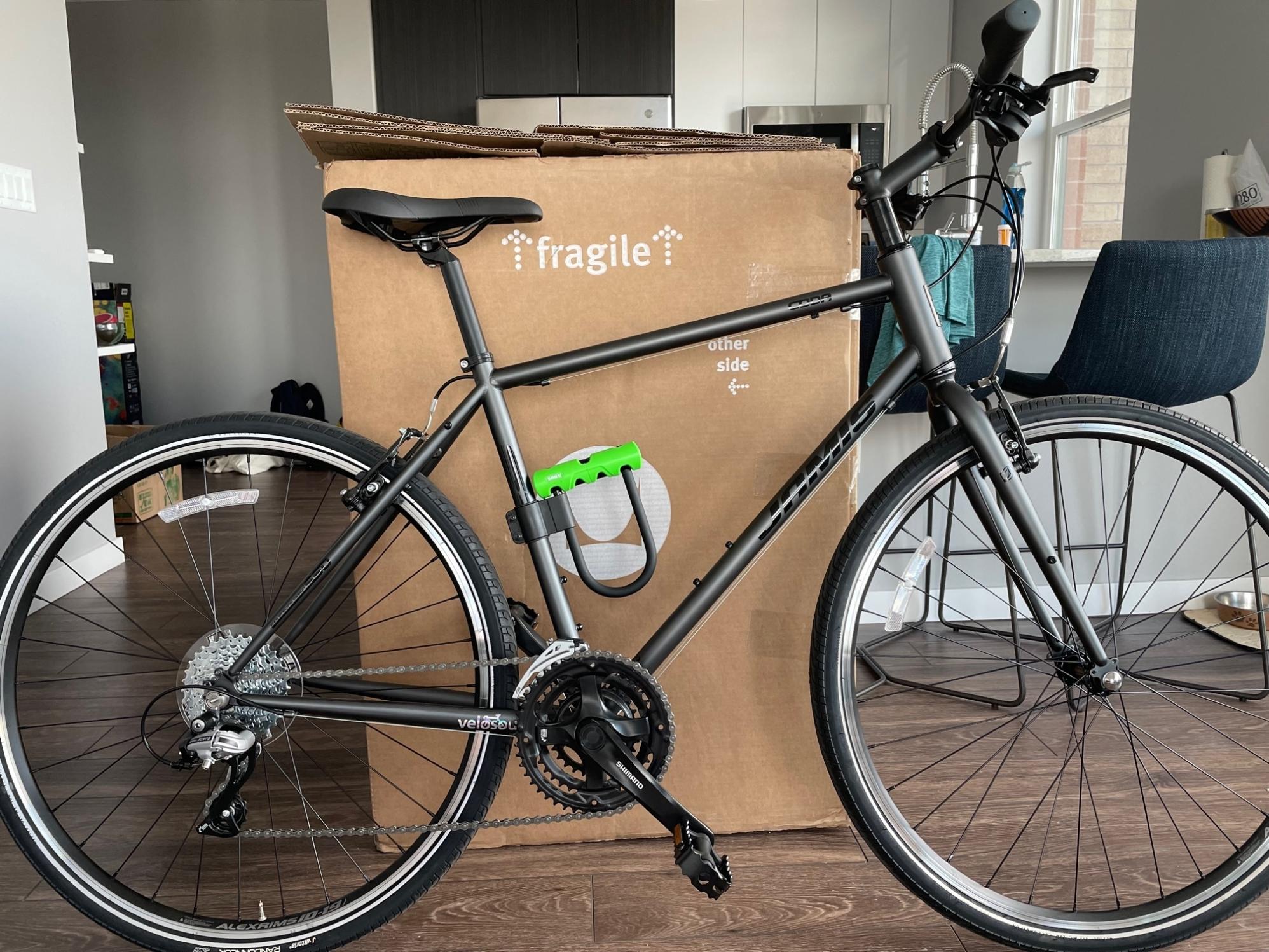 2021 Jamis Coda Comp Silver, gray or bare metal