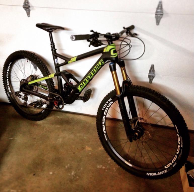 2015 Cannondale Jekyll Team Black and Green