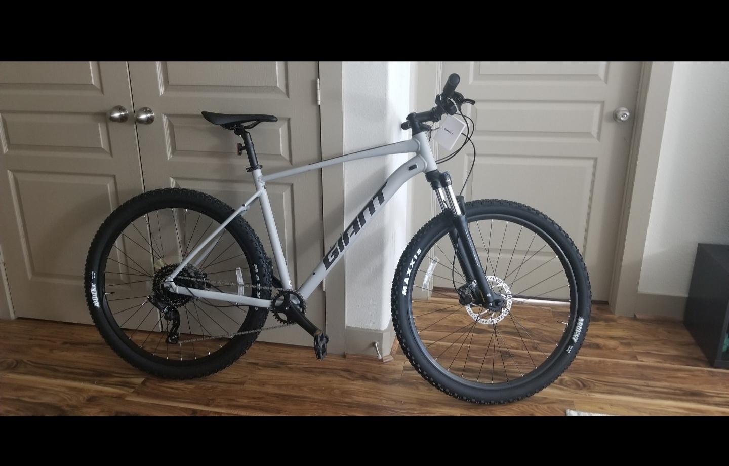 2022 Giant Talon 2 Silver, gray or bare metal