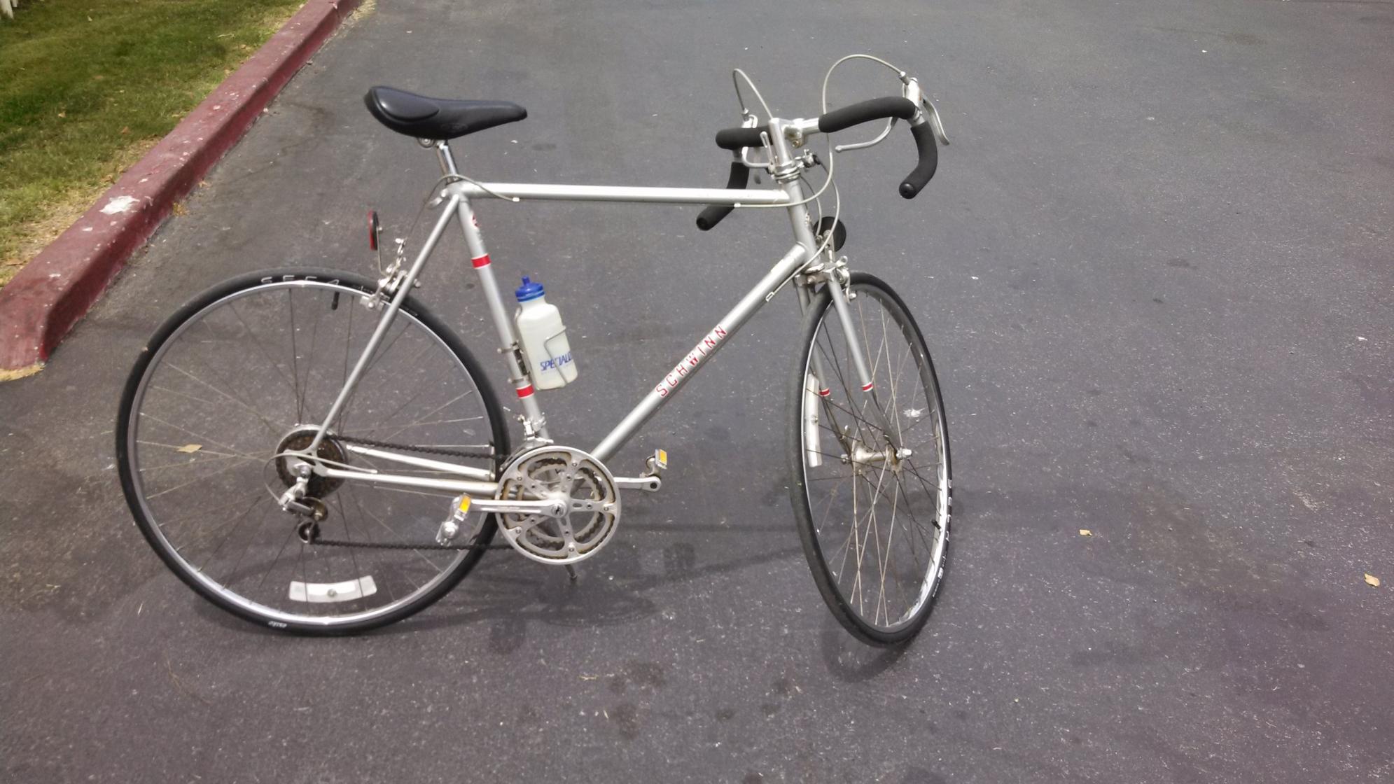 1973 Schwinn Le Tour Silver or Gray