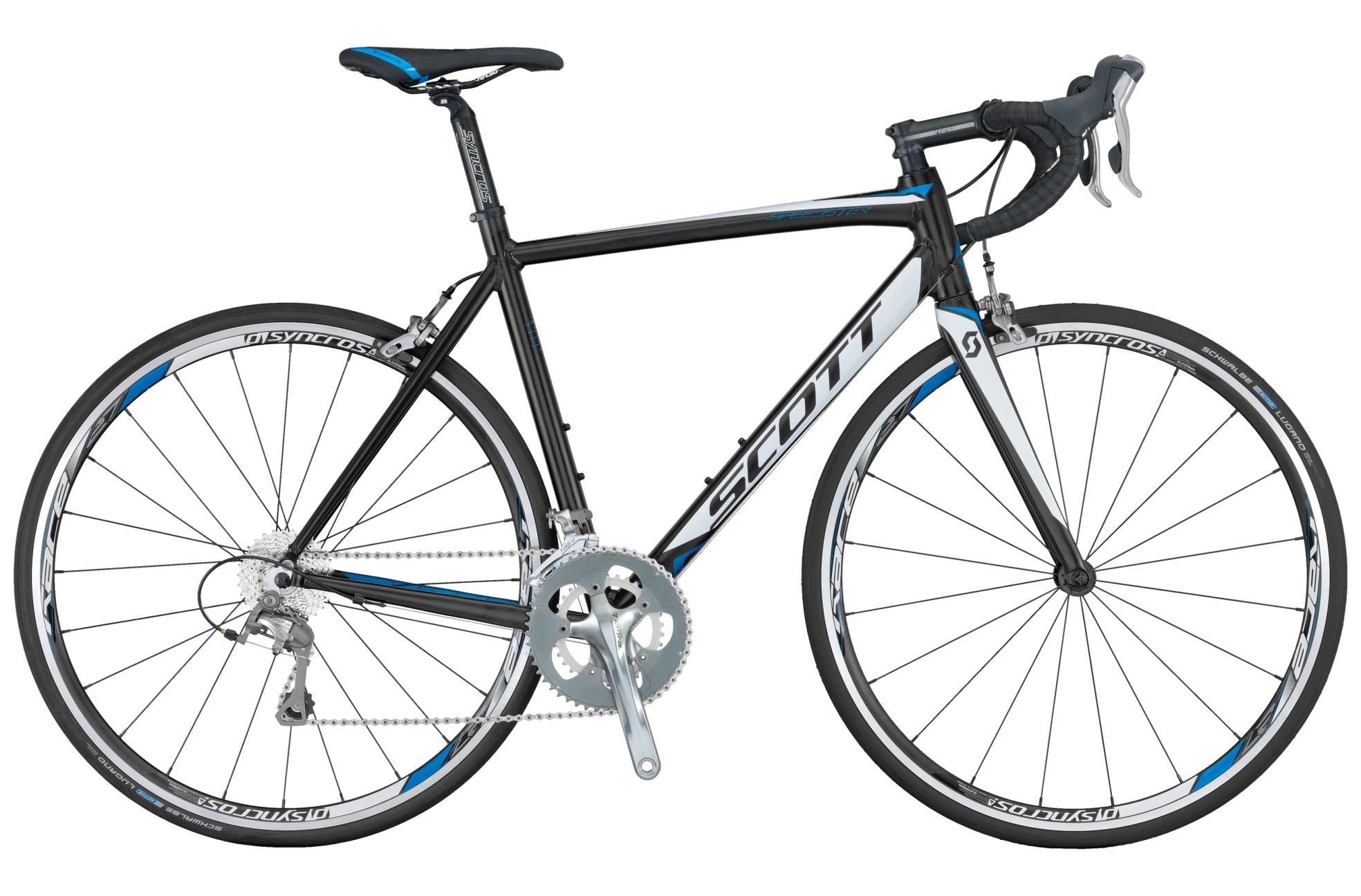 2014 SCOTT Speedster 30 Blue, Blue, and White