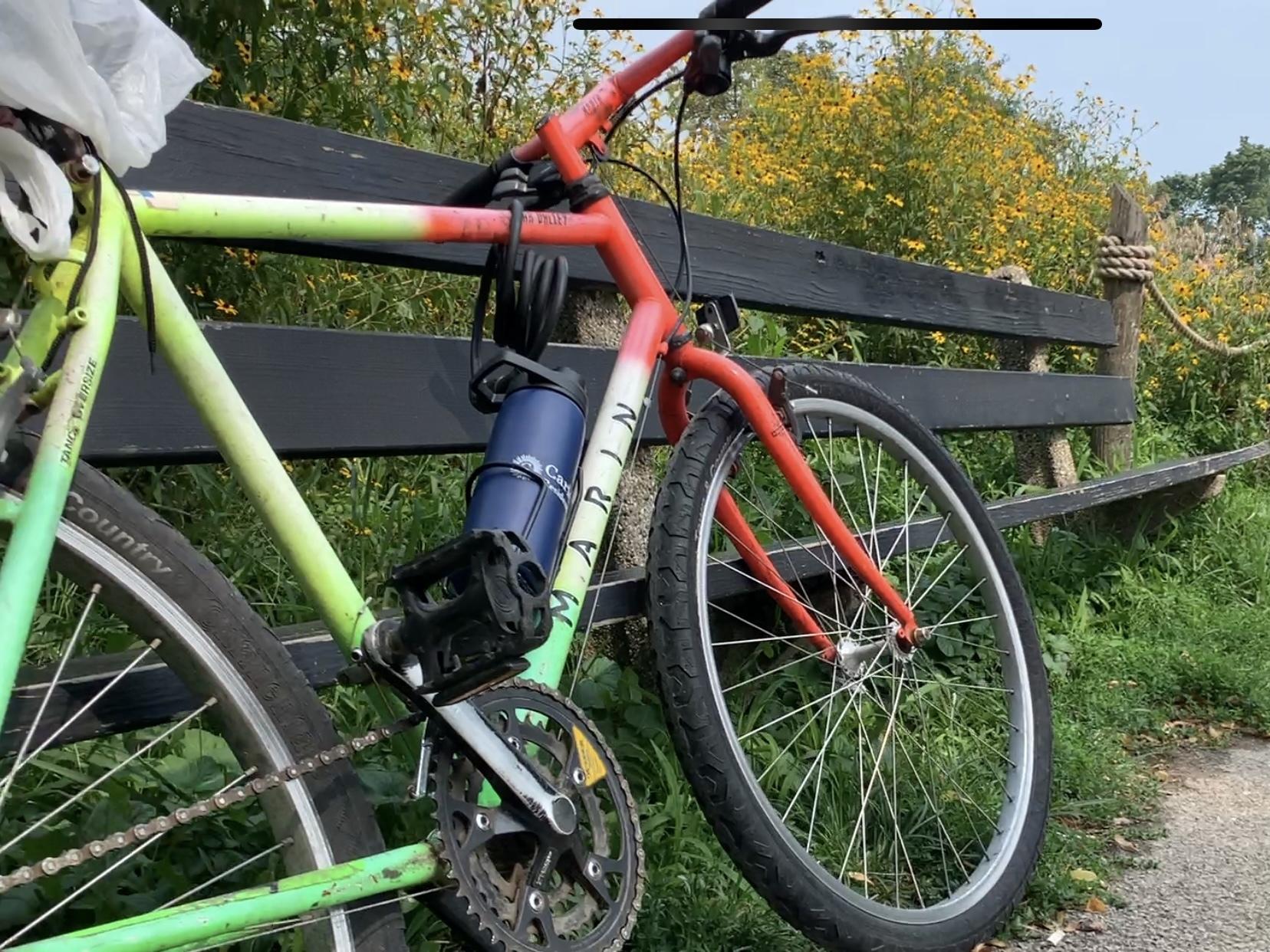 1991 Marin Bikes Bear Valley Pink and Green