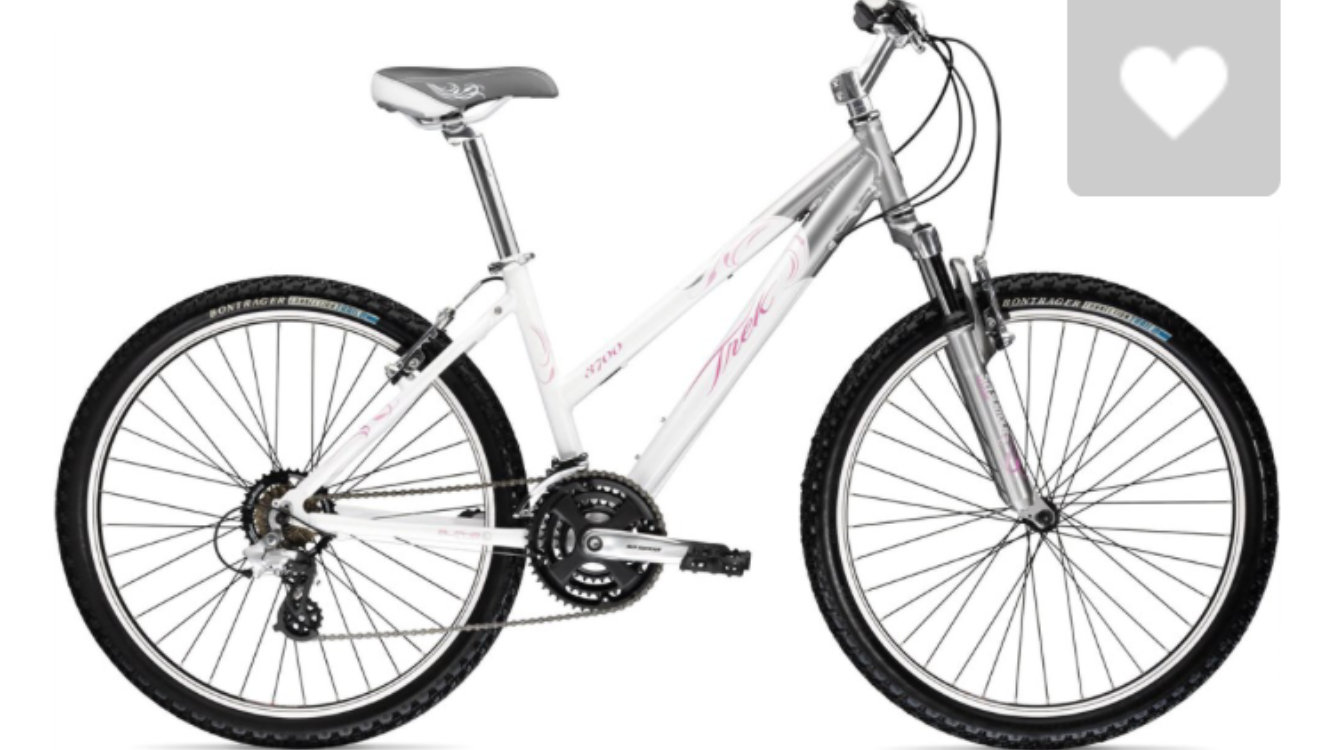 2009 Trek 3700 WSD White and Silver or Gray