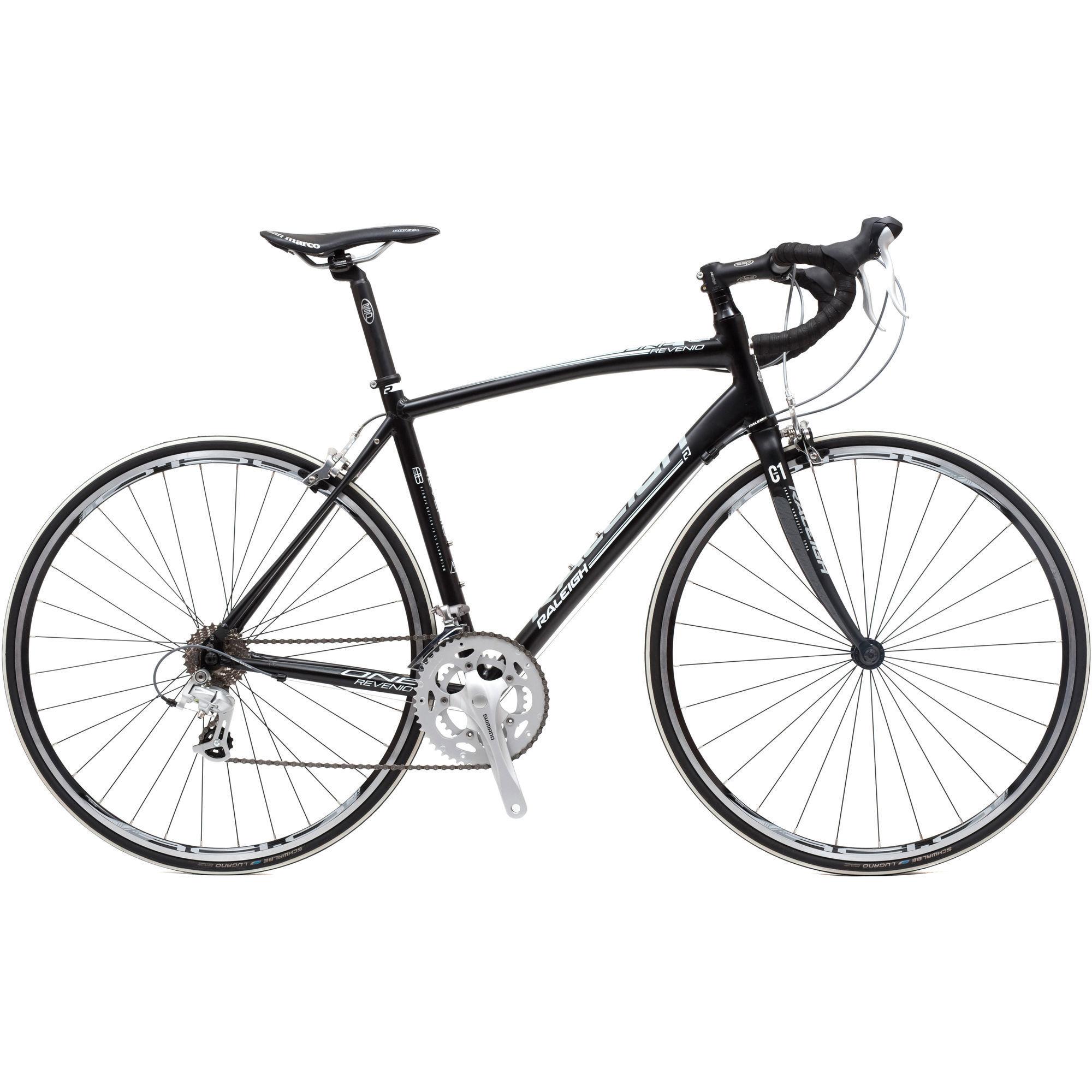 2013 Raleigh Revenio 1/race bike/alloy/carbon fork  Black