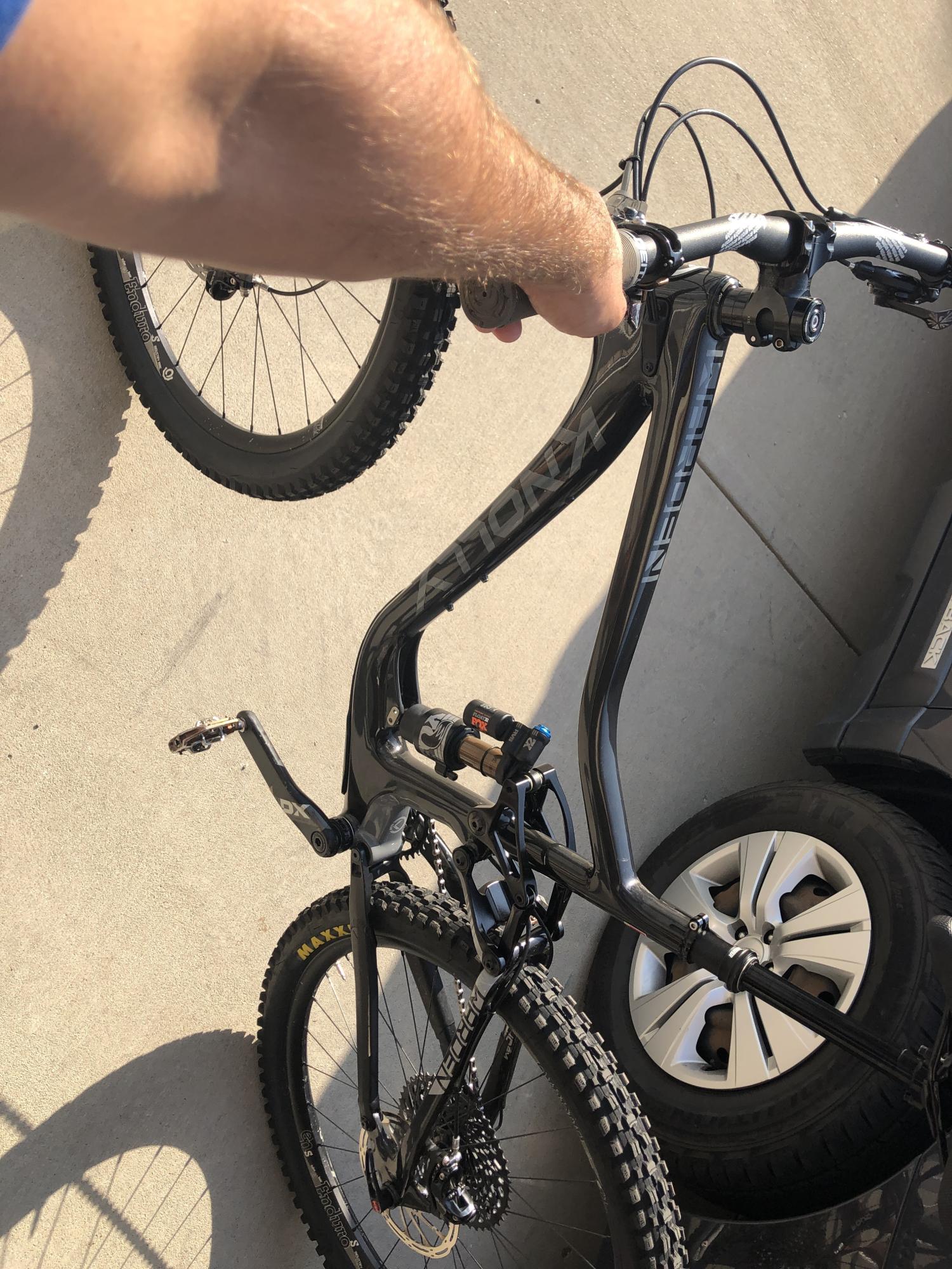 2023 Knolly Warden Black and Stickers tape or other cover-up