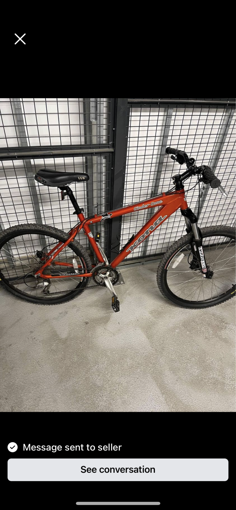 2007 Kona Cindercone Orange