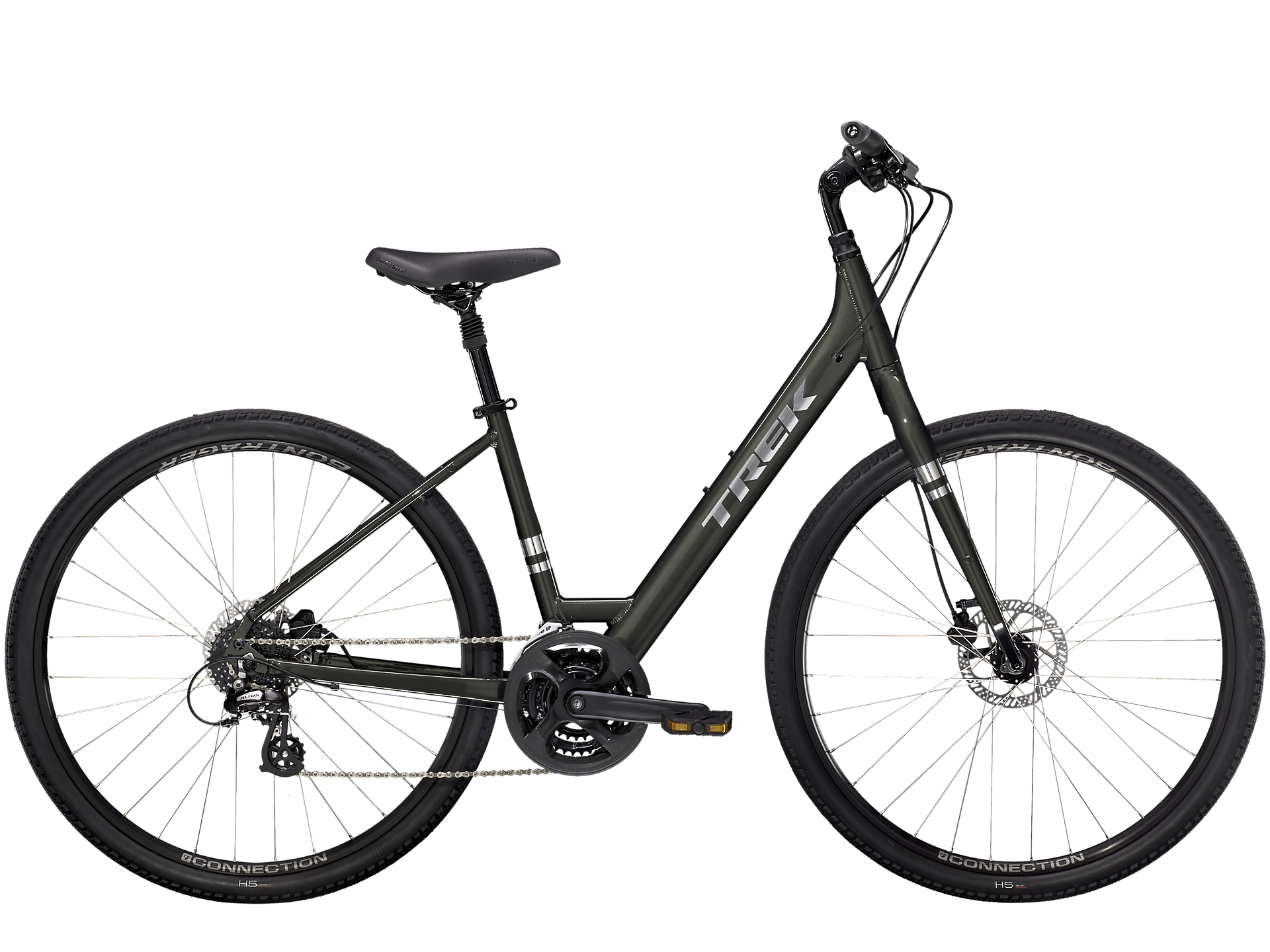 2021 Trek Verve Disc 1 - Low Step Black