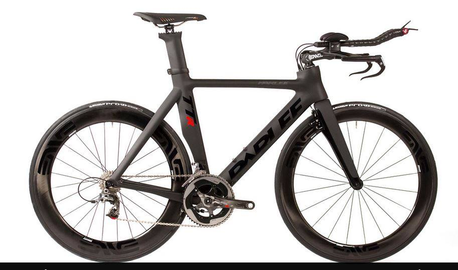 2016 Parlee TTiR Triathlon Bike Black and Red