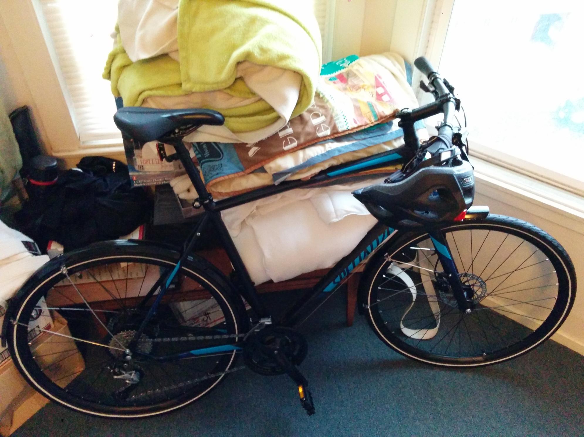 2016 Specialized Sirrus Sport Disk Black and Blue