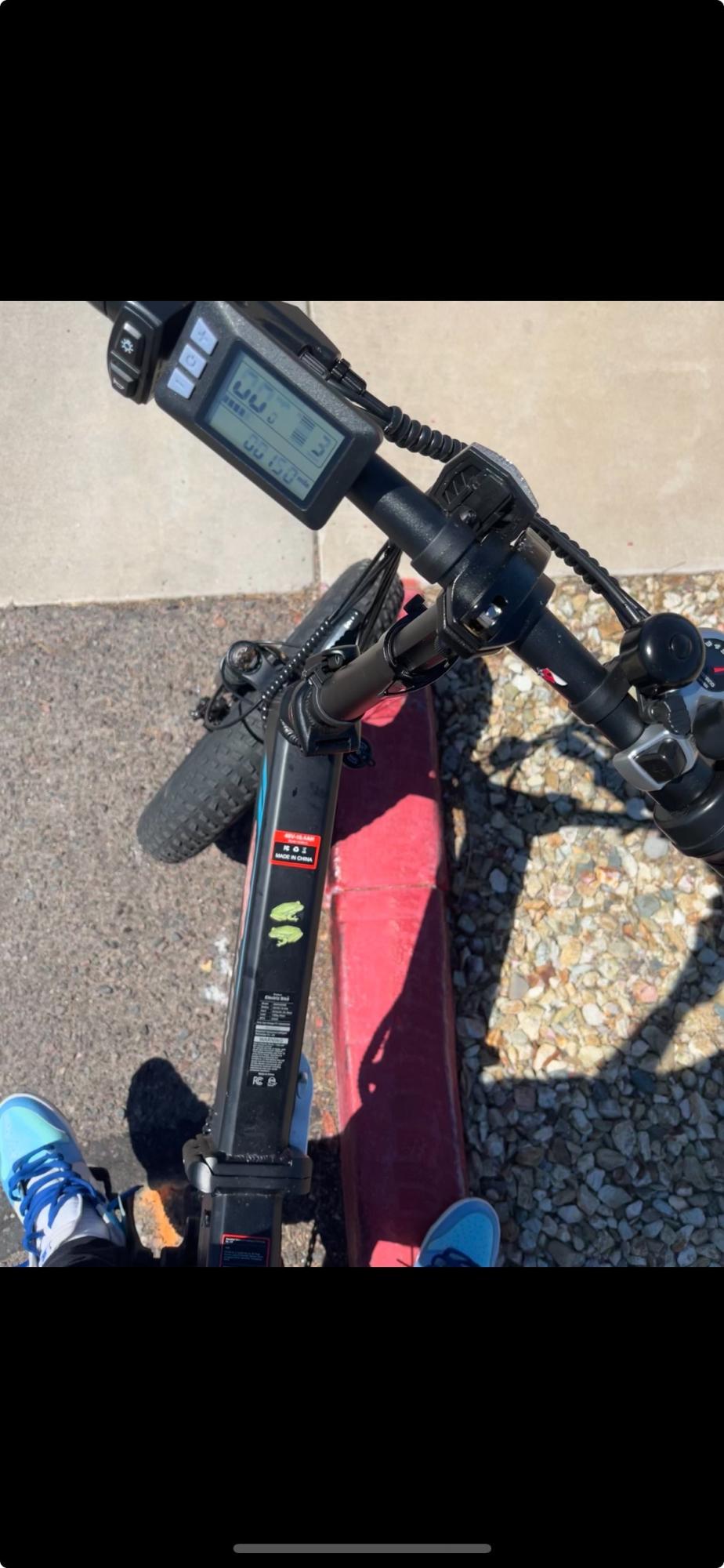 2024 Wooken Bmx style Black and Blue