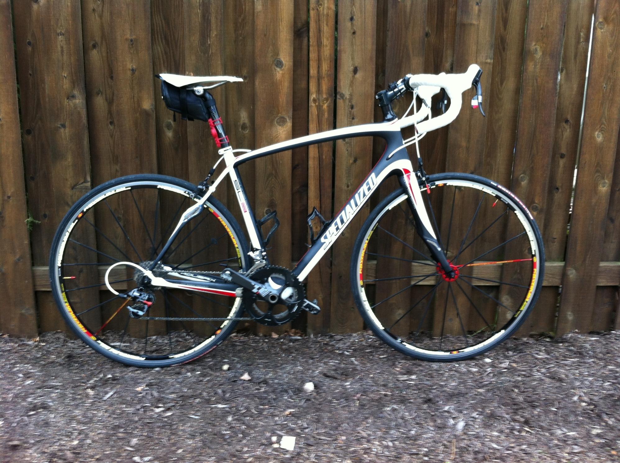 2011 Specialized Roubaix SL3 Expert Compact  White