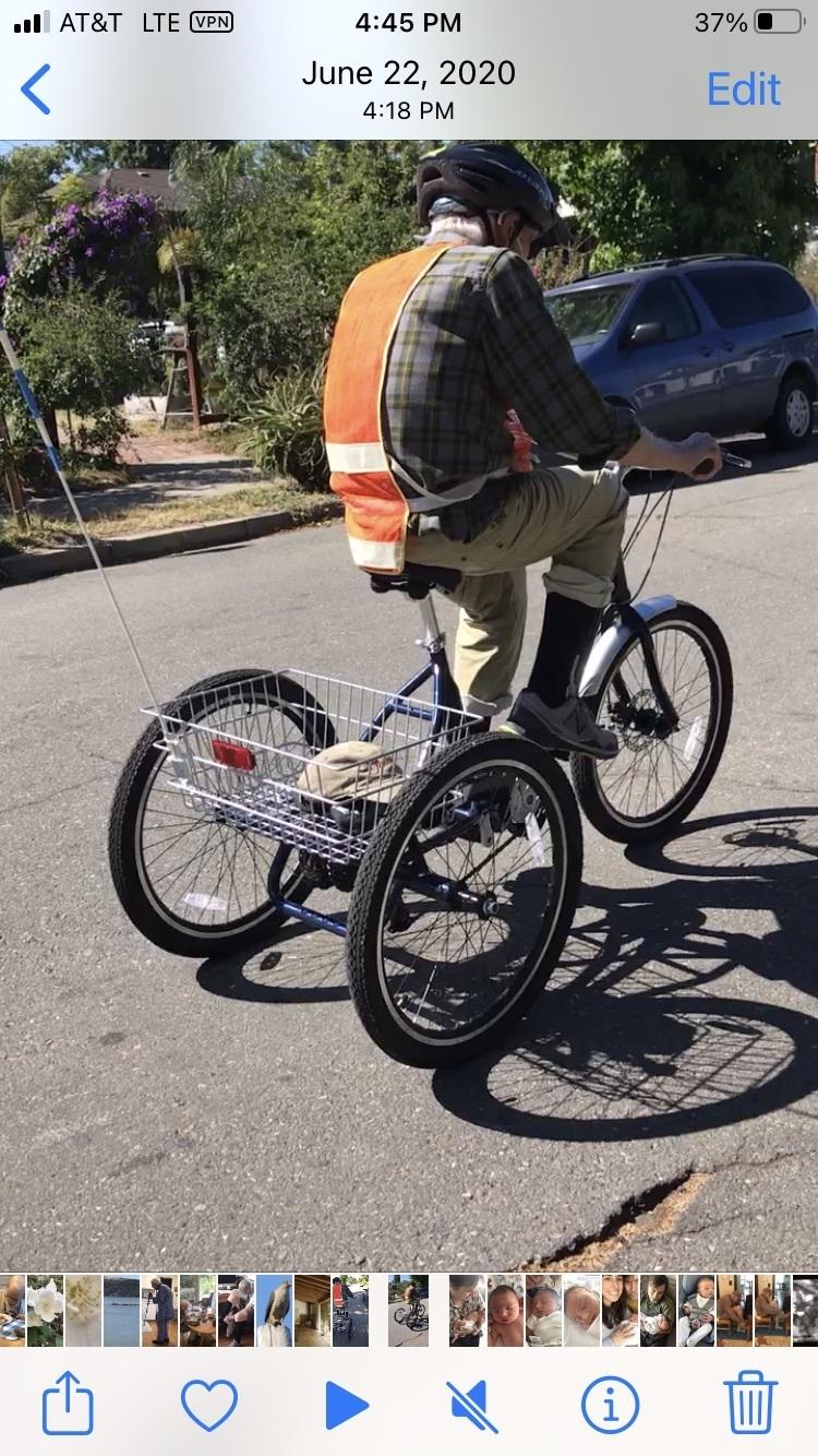 2020 Evo Latitude tricycle Blue