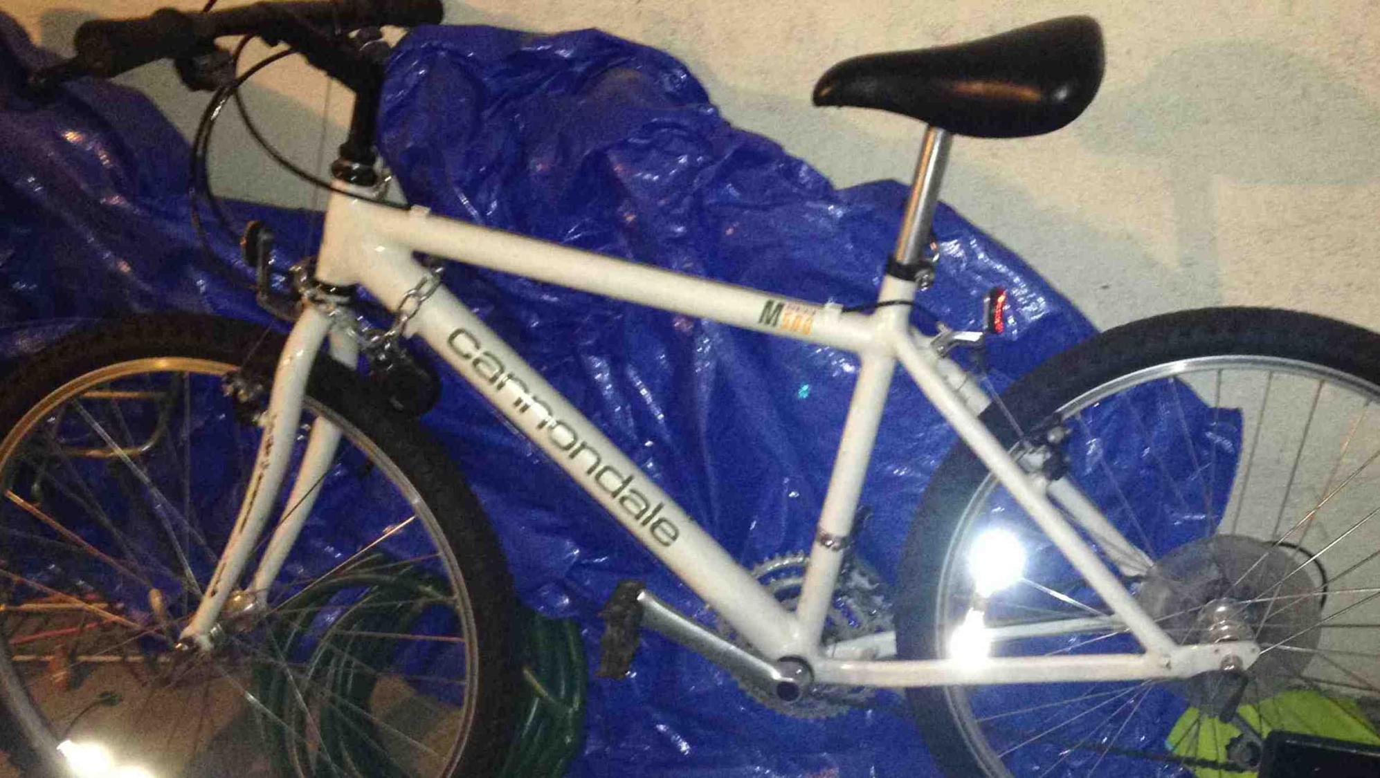 1998 Cannondale M500  White