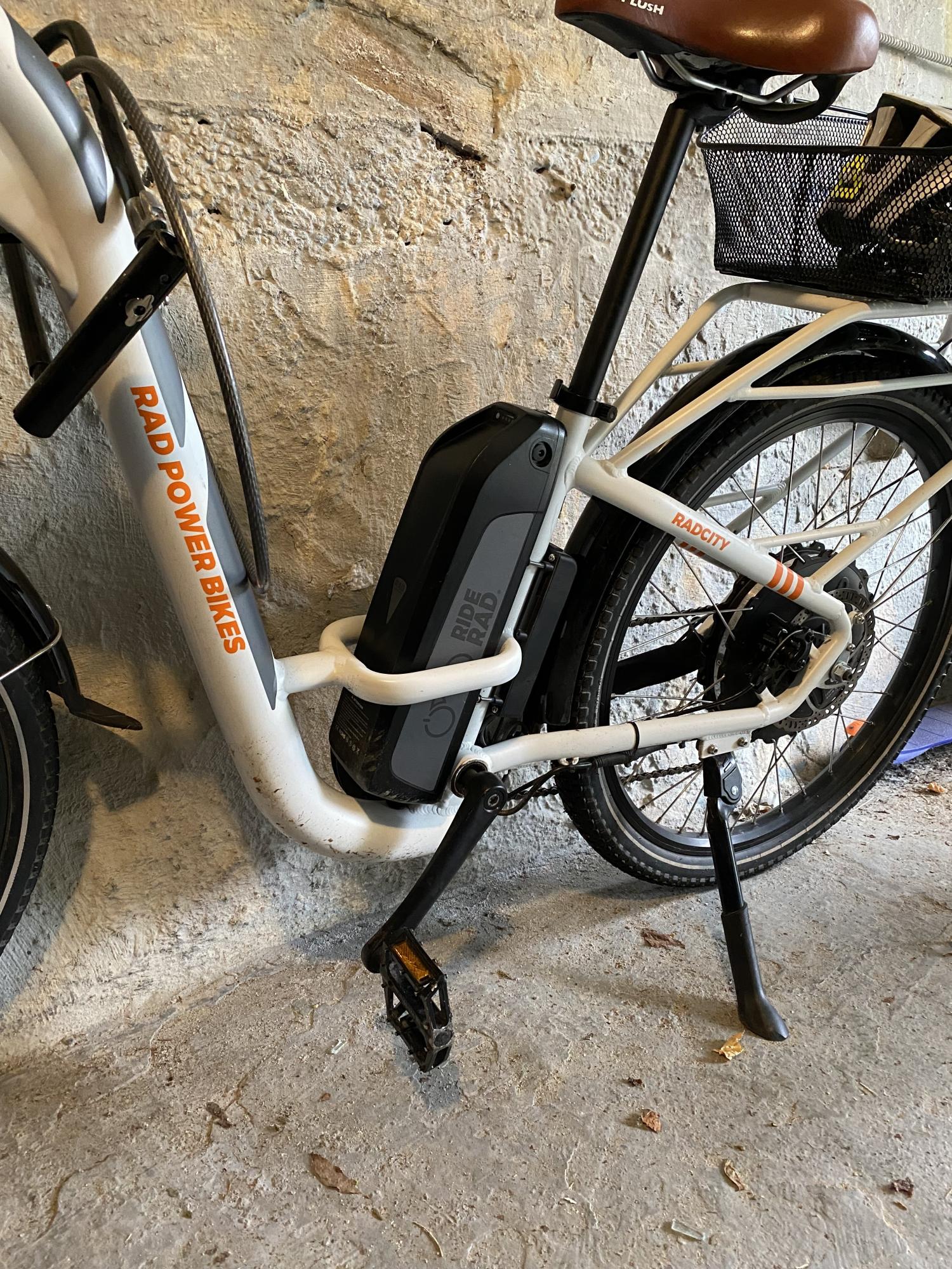2019 Rad Power Bikes RadCity Step-thru White