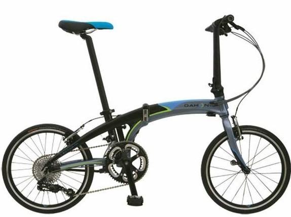 2016 Dahon Vector P20 Silver or Gray, Black, and Blue