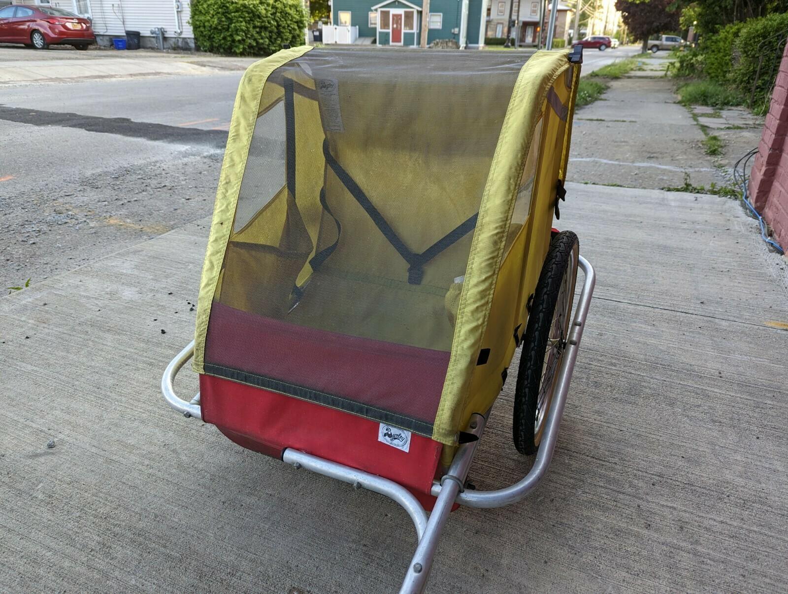 Burley Burley Lite Trailer bike trailer Silver, gray or bare metal