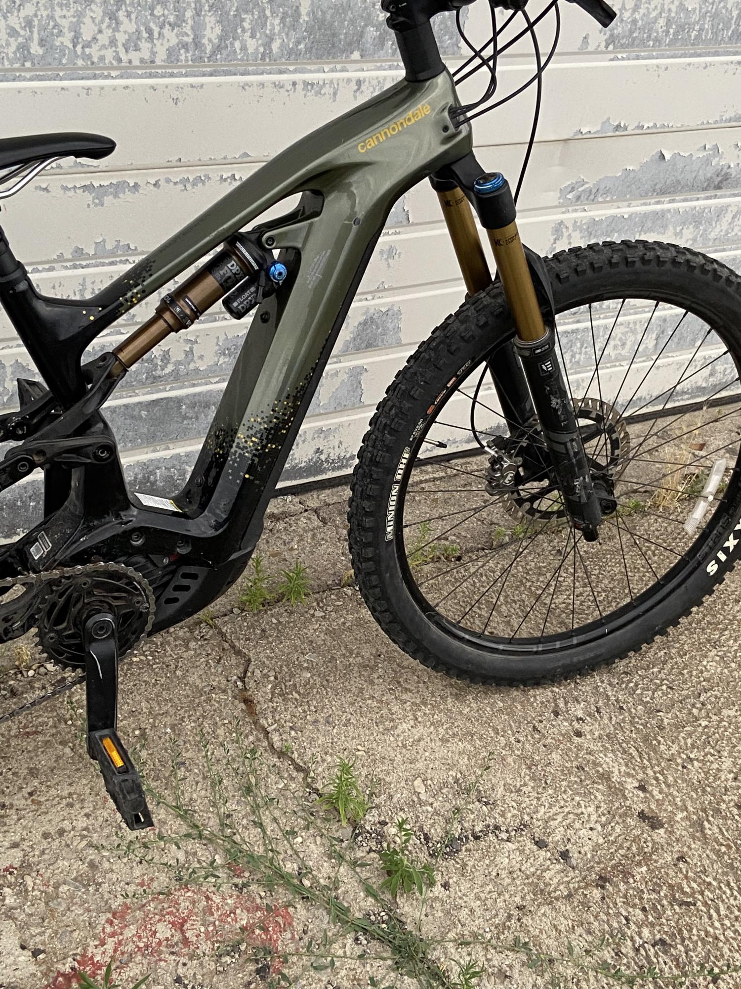 2021 Cannondale Moterra Green and Black