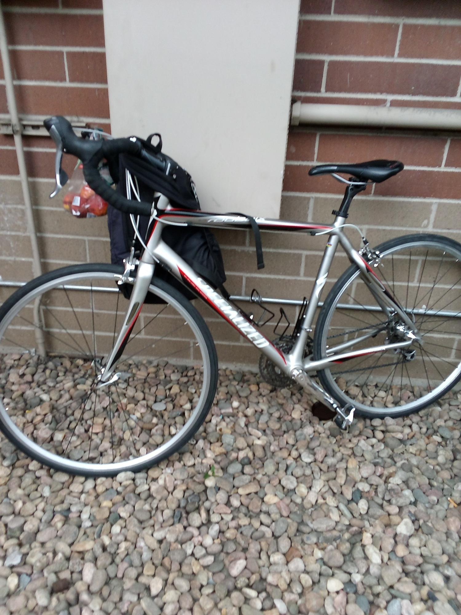 2017 Specialized Roubaix elite Silver, gray or bare metal