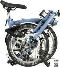 2023 Brompton Bicycle M6R C-line Blue