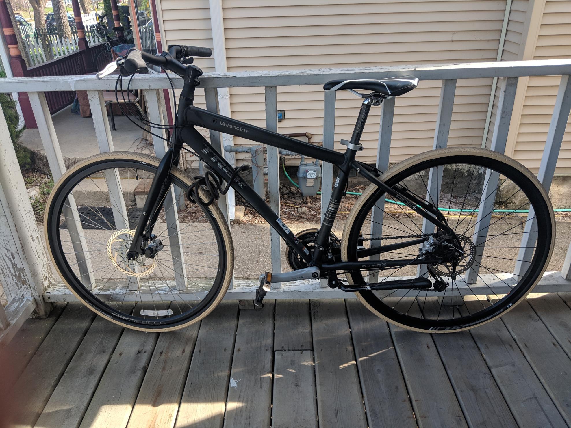 2010 Trek Valencia Black and Silver, gray or bare metal