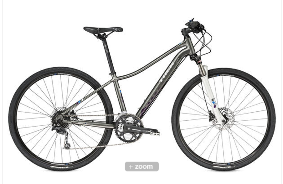 2016 Trek Neko SLX WSD size 18 Silver or Gray