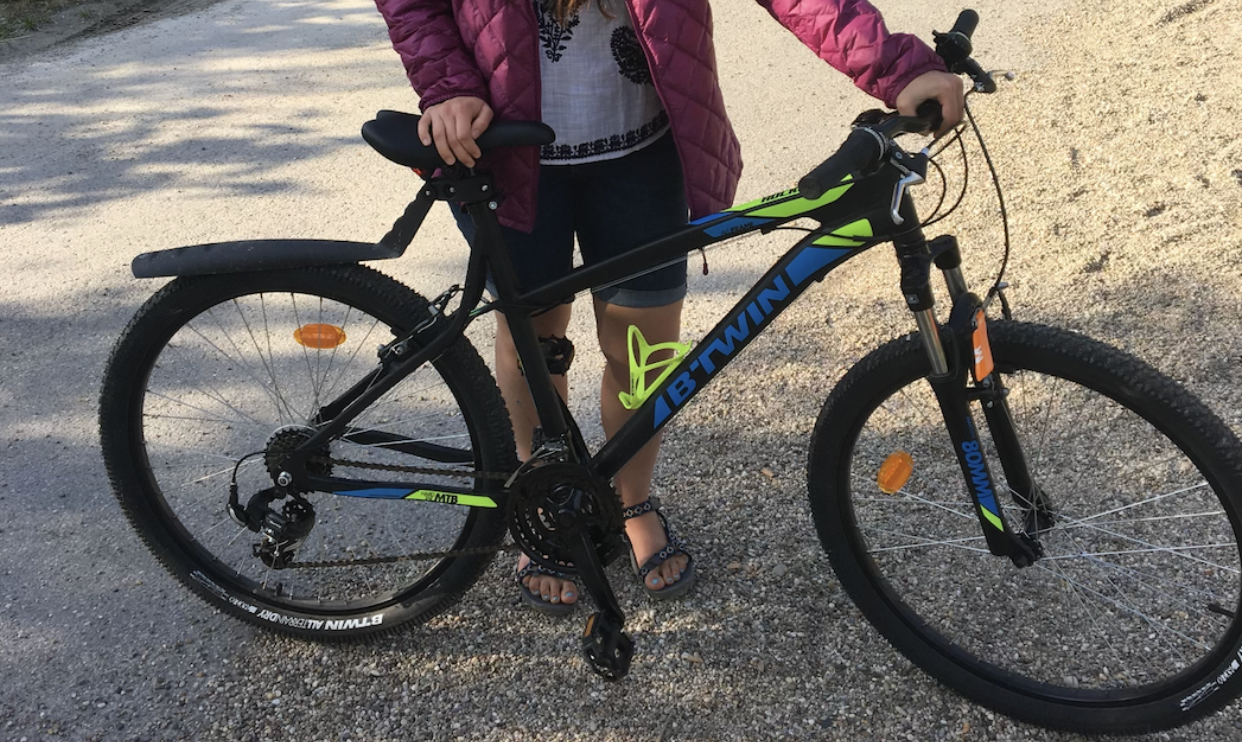 2017 b'Twin Mountain bike Black and Blue