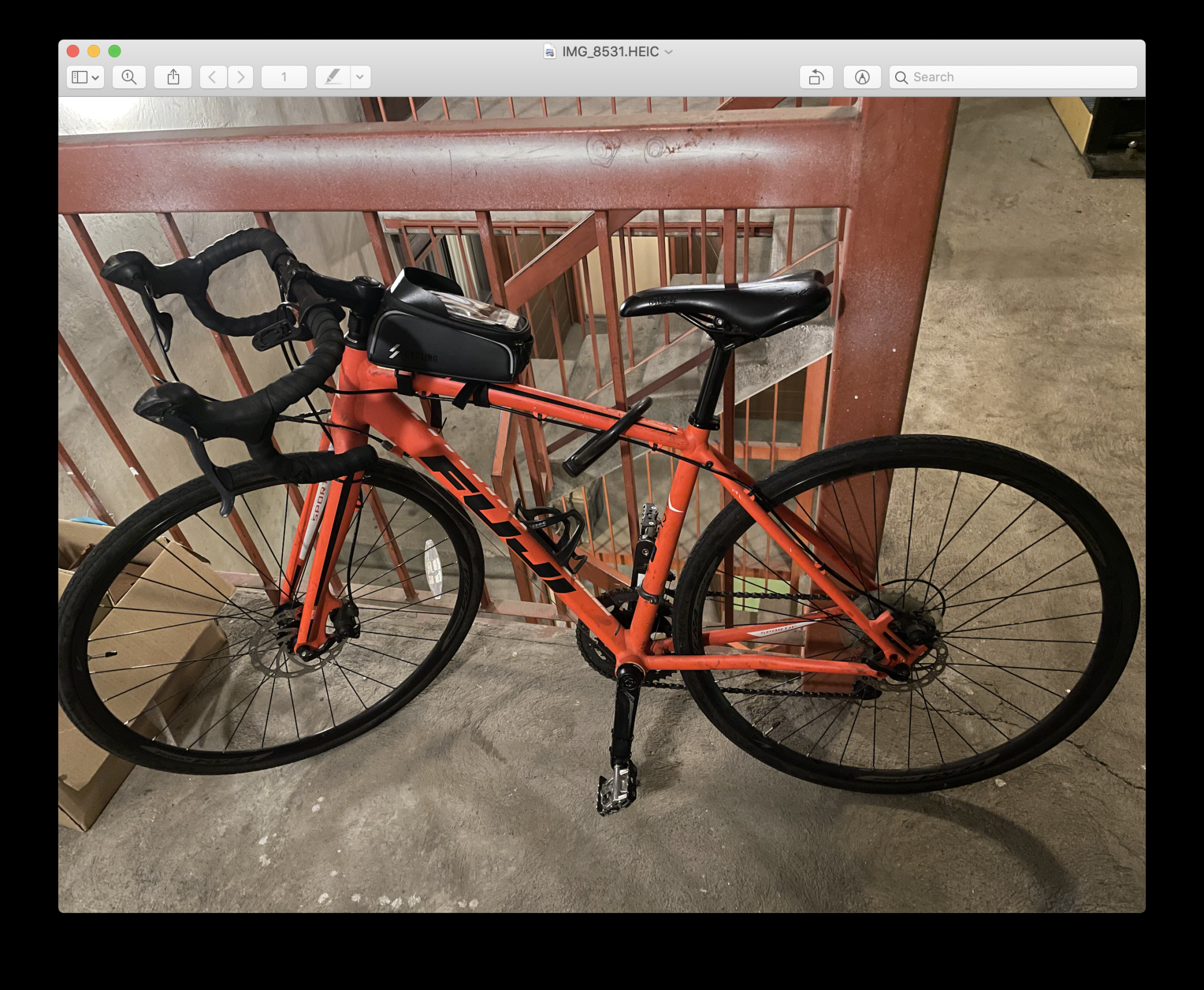 2019 Fuji sportif Orange