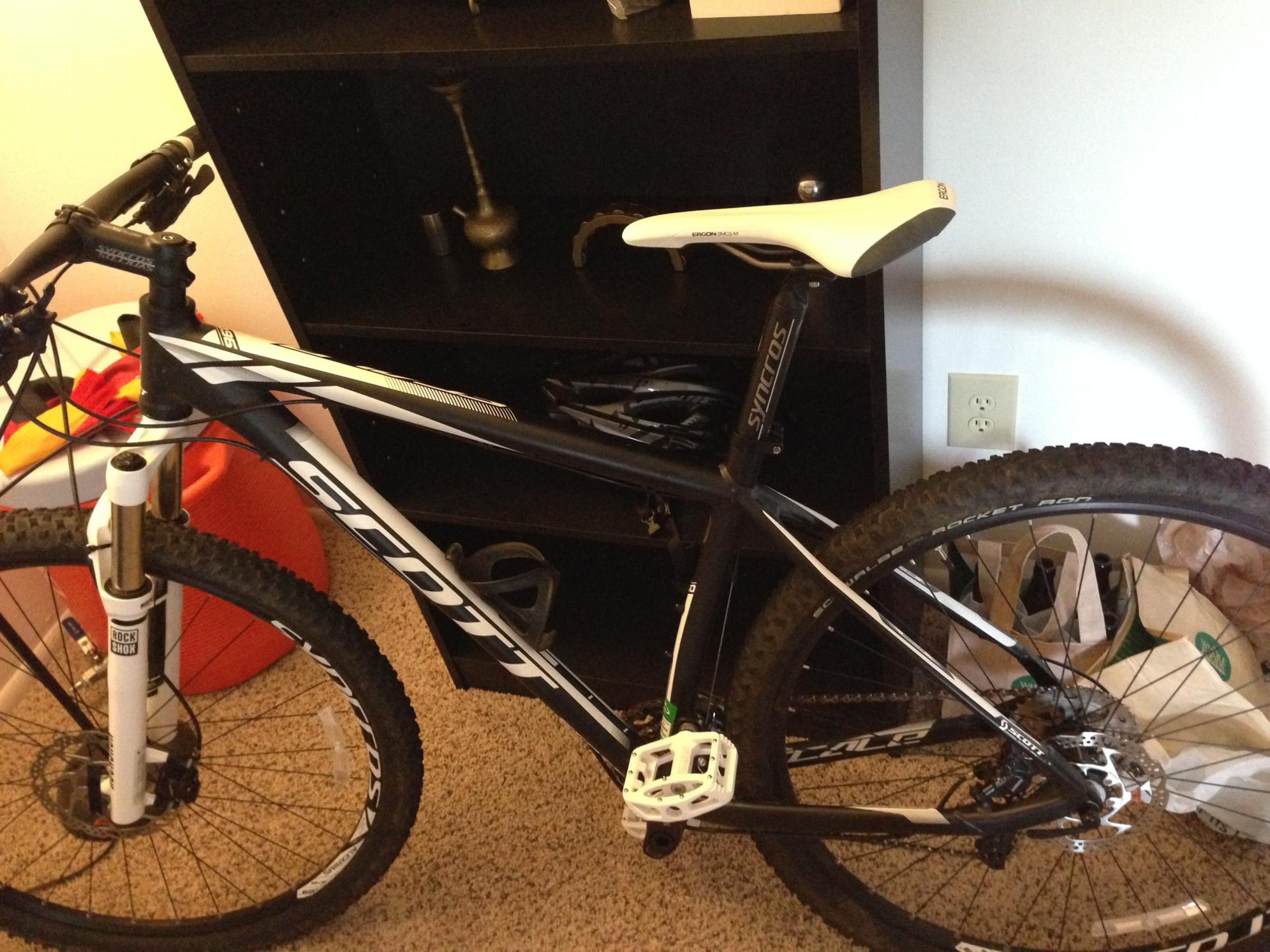 2013 SCOTT 960 White and Black