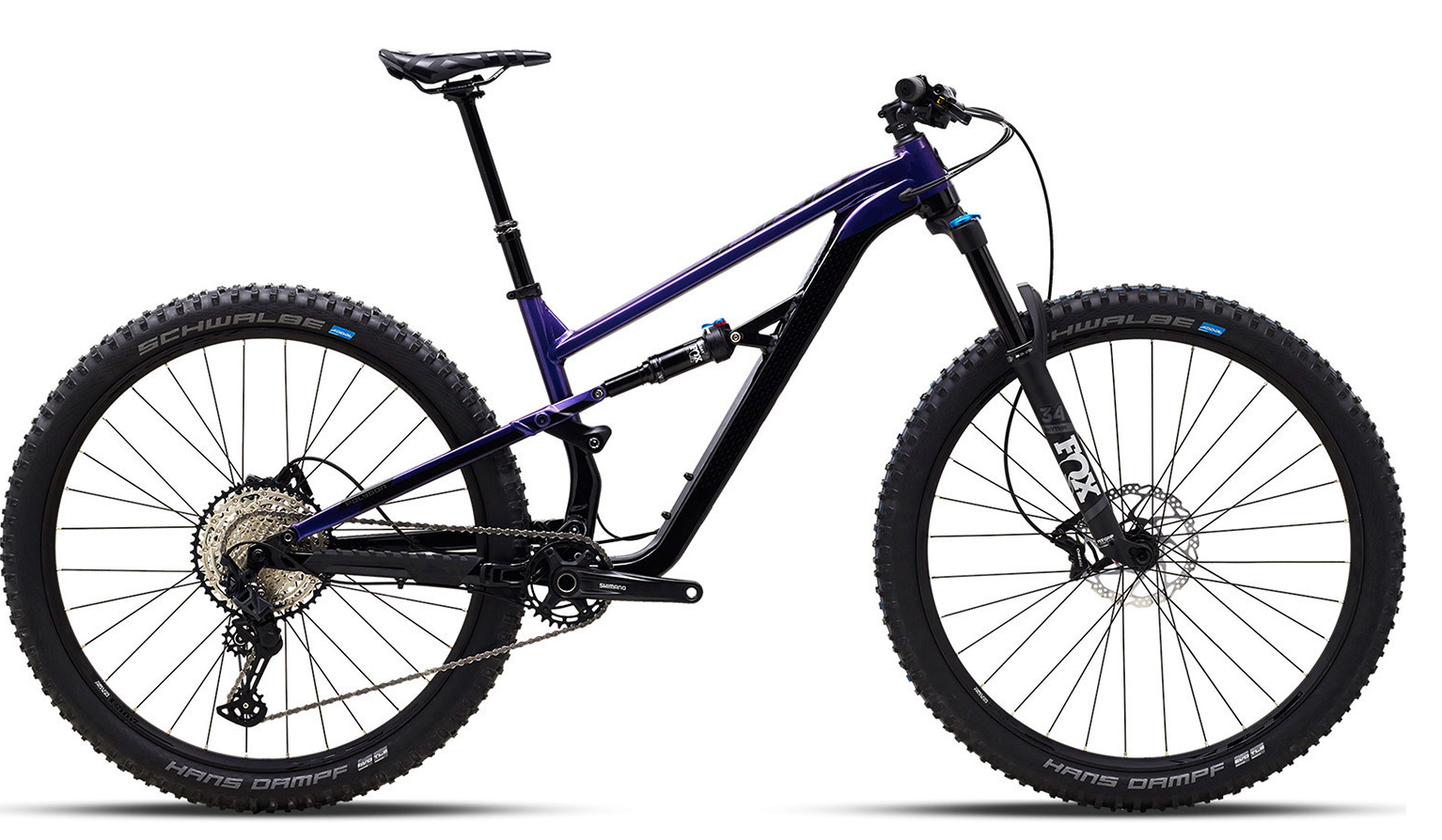 2022 Polygon Siskiu T8 Purple and Black